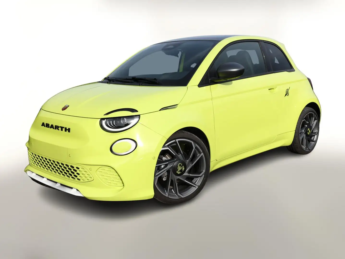 Abarth 500e Turismo 42 kWh LED Pano Nav JBL SHZ Kam PDC 114... Grün - 1