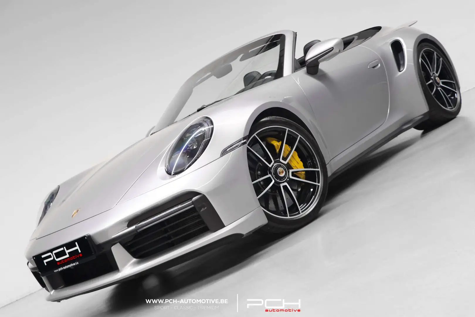 Porsche 992 Turbo S Cabriolet 3.8 Bi-Turbo 650cv PDK-Approved Argent - 1