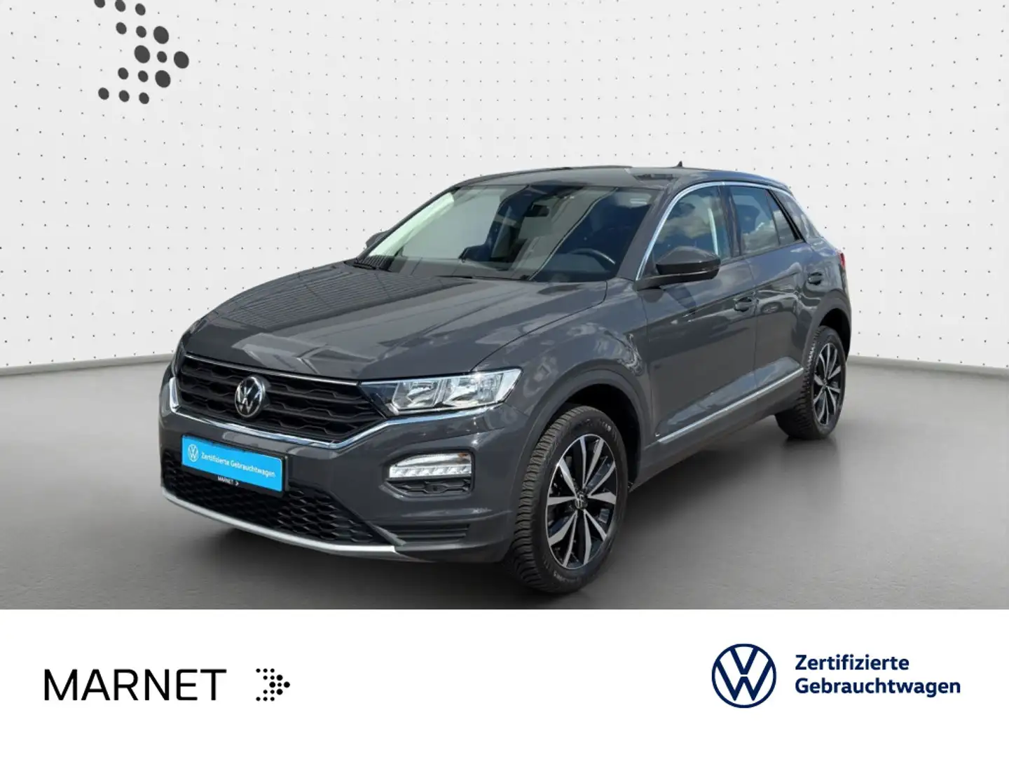 Volkswagen T-Roc Style 1.5 TSI DSG App-Connect*PDC*SHZ*Allw Grey - 1