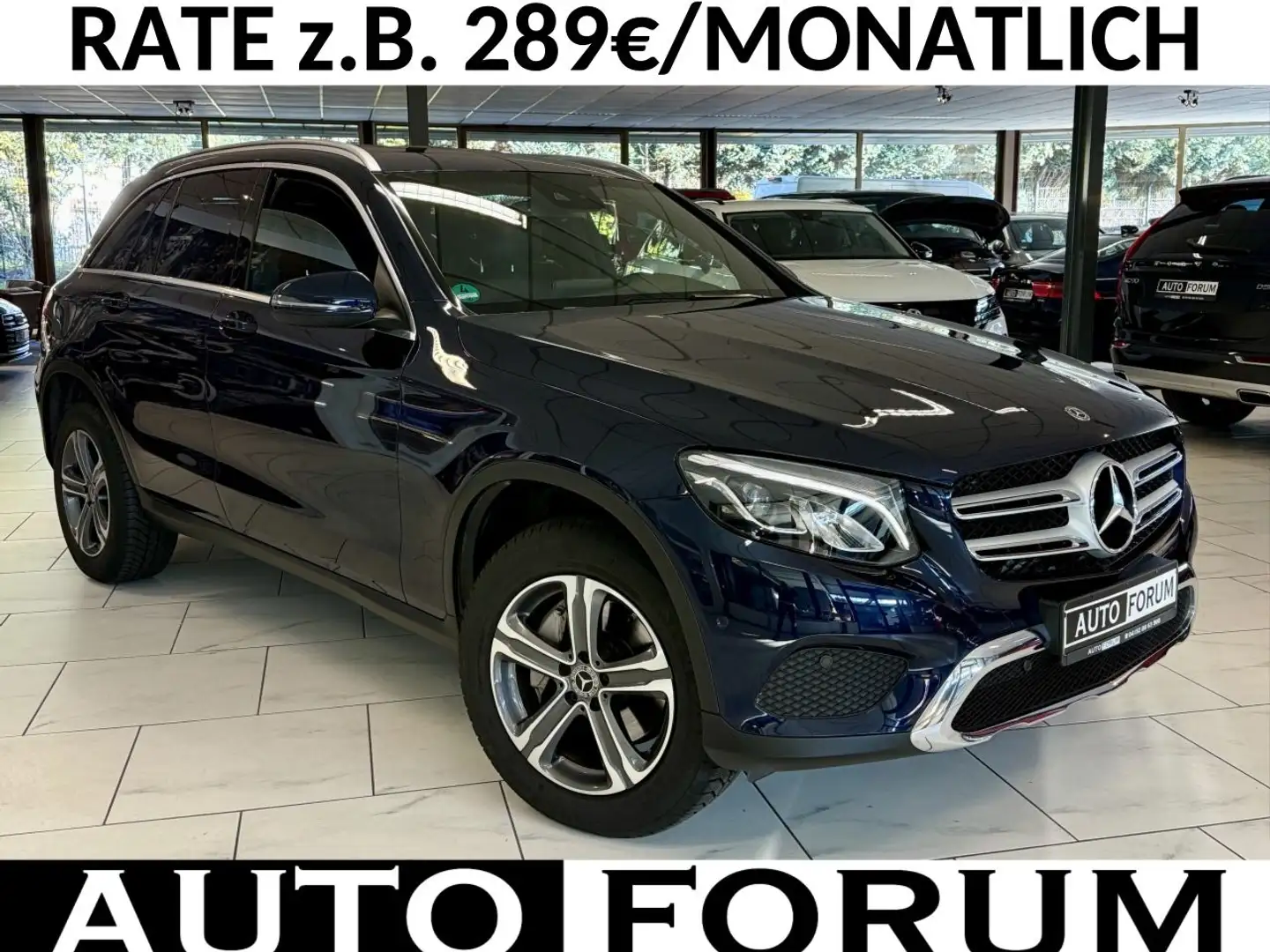 Mercedes-Benz GLC 250 4M EXCLUSIVE LEDER LED COMAND KAMERA PDC Bleu - 1