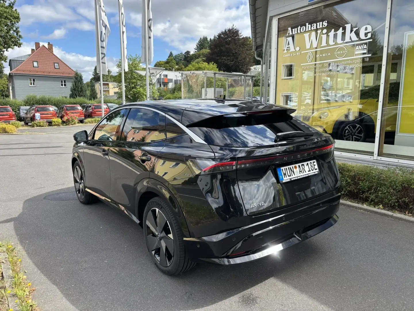 Nissan Ariya 87 kWh Evolve Pack 20 Schwarz - 2
