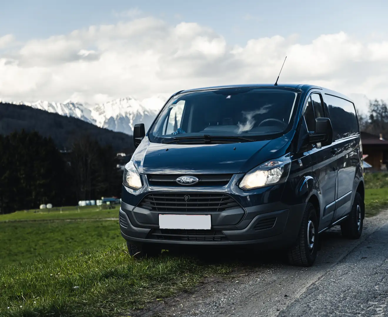 Ford Transit Custom Transit Custom Kasten 2,2 L1H1 Blau - 1