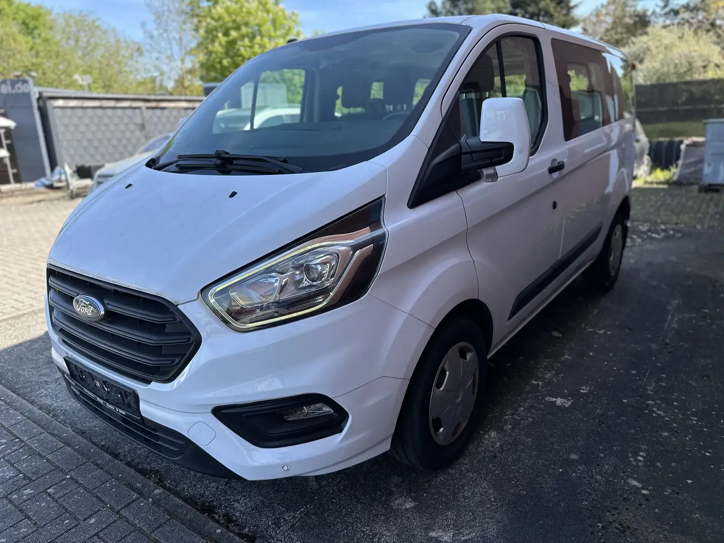 Ford Transit Custom 320 L1 Trend /Tourneo Kombi 9 Sitzer PDC Temopomat Blanc - 1
