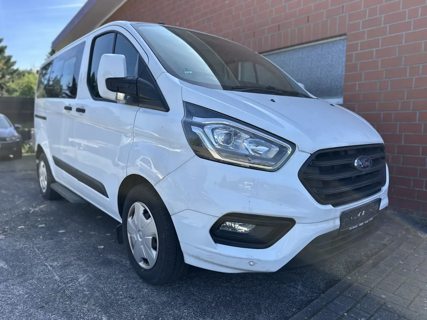 Ford Transit Custom 320 L1 Trend /Tourneo Kombi 9 Sitzer PDC Temopomat Blanc - 2