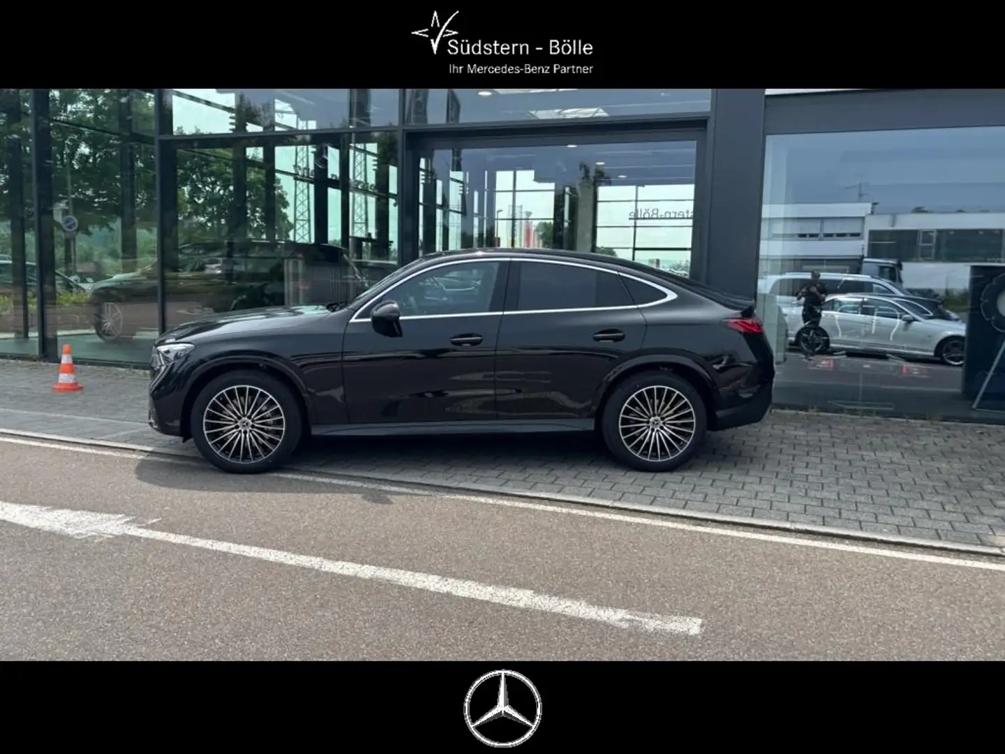 Mercedes-Benz GLC 220 d 4M Coupe +AMG+SHZ+MEMORY+NAVI+AMBIENTE Noir - 2