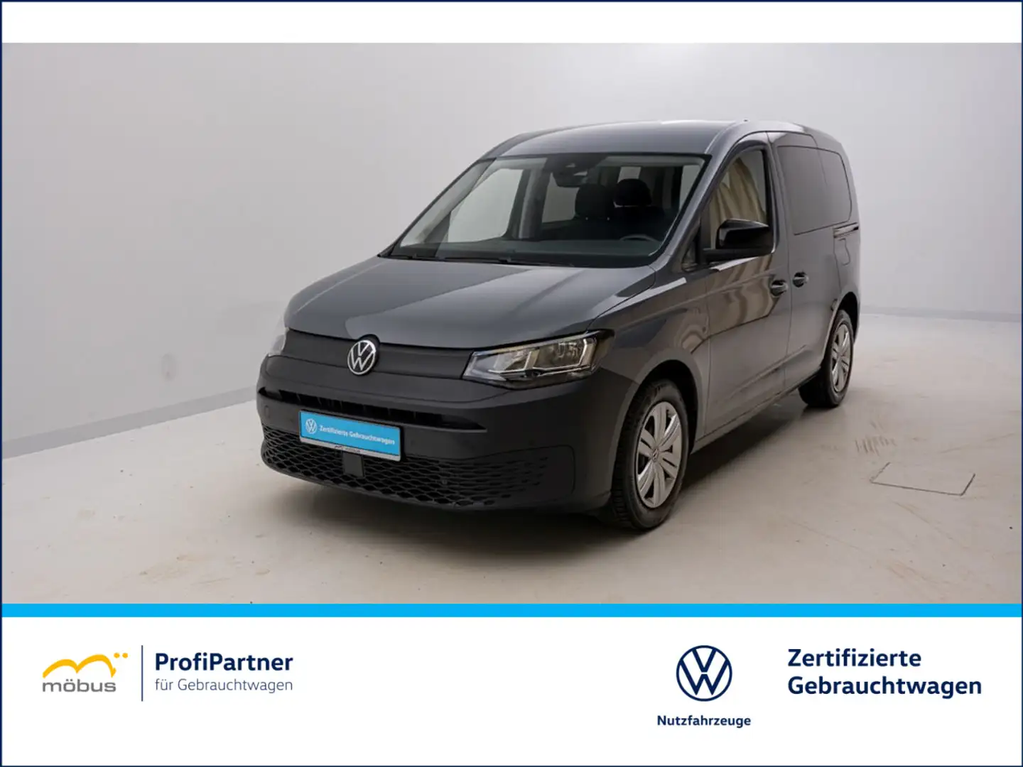 Volkswagen Caddy Kombi  2.0 TDI DSG*APP*FLÜGELT*SITZH*PDC Grau - 1