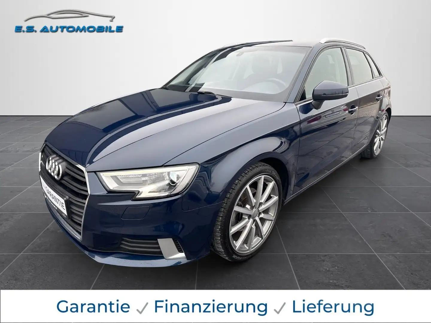 Audi A3 Sportback 1.5 TSI Sport GARANTIE/AUTOMA/1HAND Bleu - 1