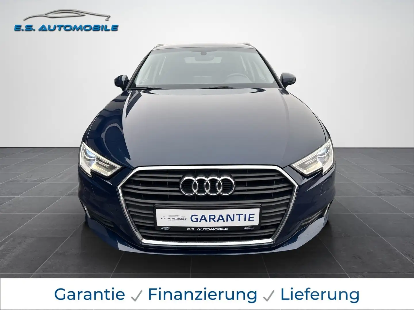 Audi A3 Sportback 1.5 TSI Sport GARANTIE/AUTOMA/1HAND Bleu - 2