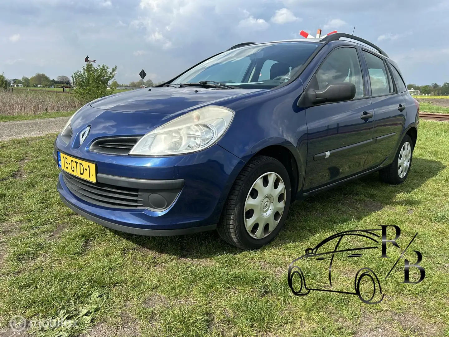 Renault Clio Estate 1.2 TCE Expression APK 02-26 AIRCONDITIONIN Bleu - 1