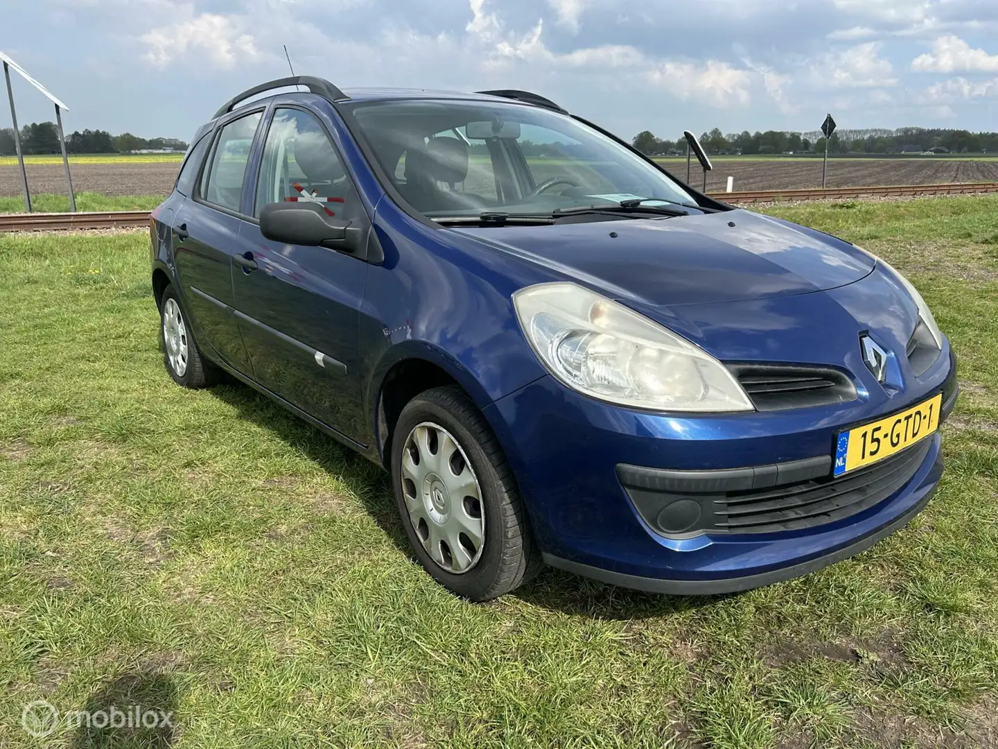 Renault Clio Estate 1.2 TCE Expression APK 02-26 AIRCONDITIONIN Bleu - 2