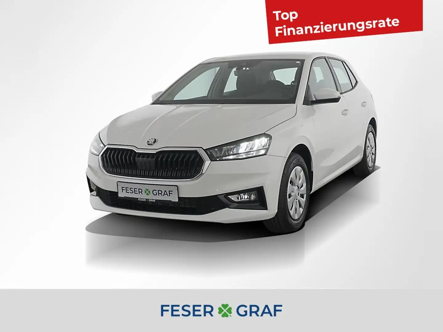 Skoda Fabia 1.0 TSI Essence LED / DAB / PDC / VirtualCockpit Weiß - 1