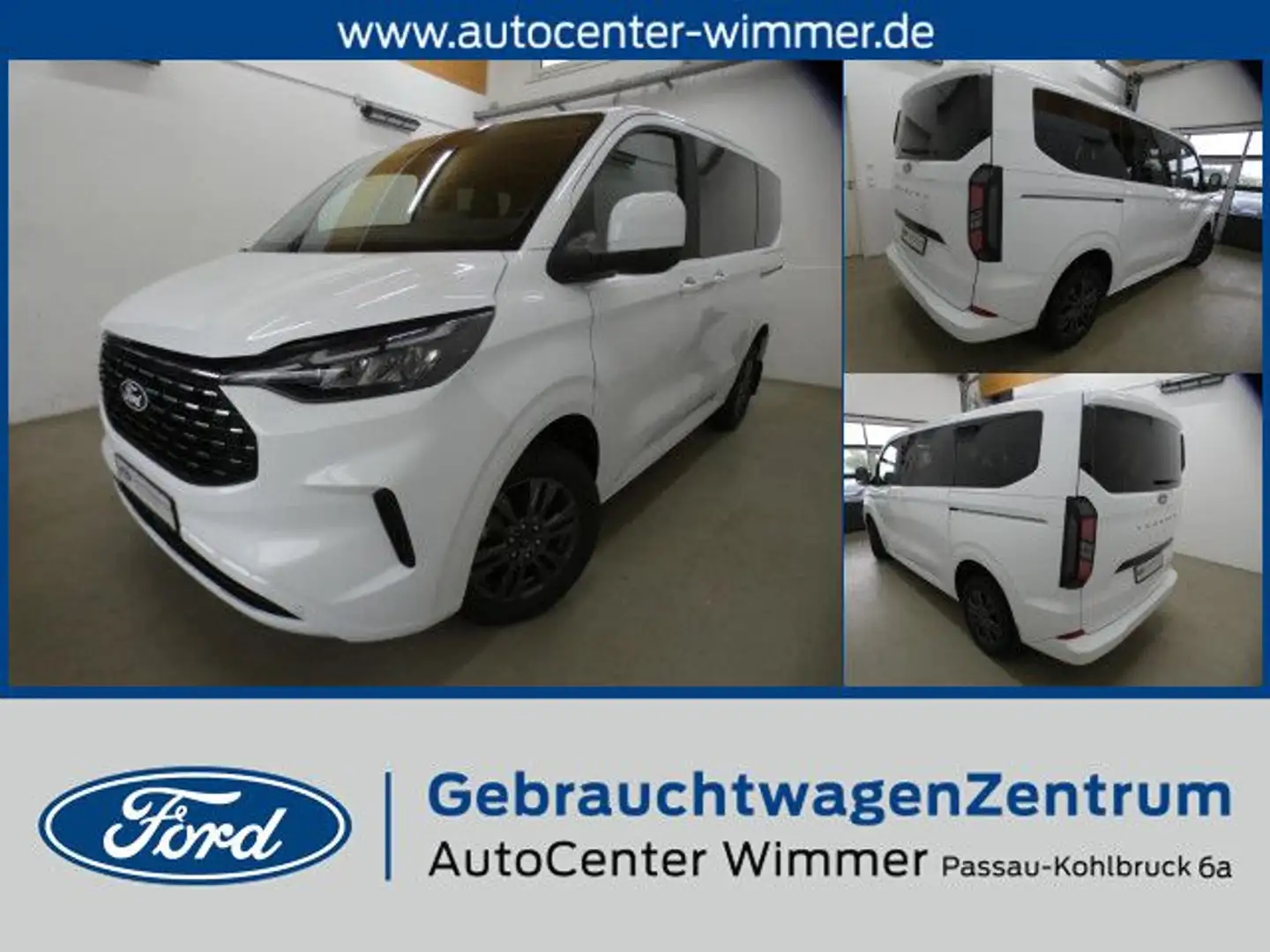 Ford Tourneo Custom 320 L1H1 VA Titanium Weiß - 1