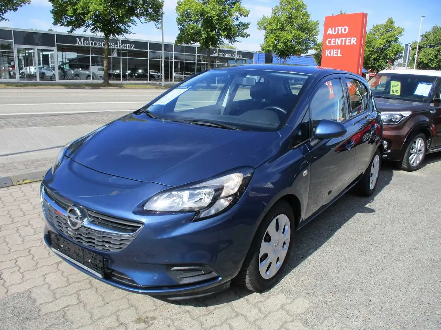 Opel Corsa 1.2 Edition *56.400Km*Klima*Tempom.*5-tür. Blau - 1