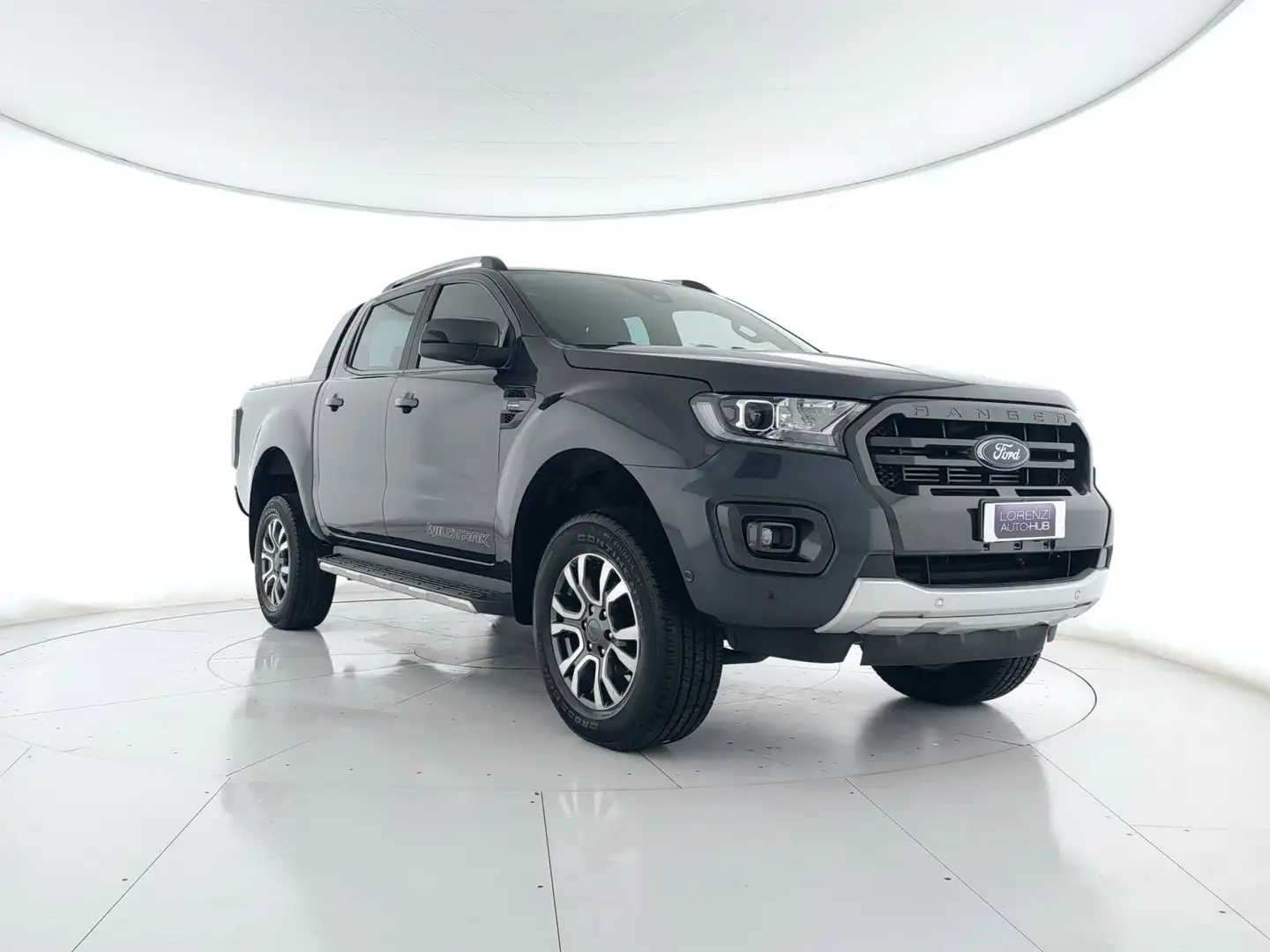 Ford Ranger 2.0 ecoblue double cab Wildtrak 213cv auto PREZZO+ Grigio - 1