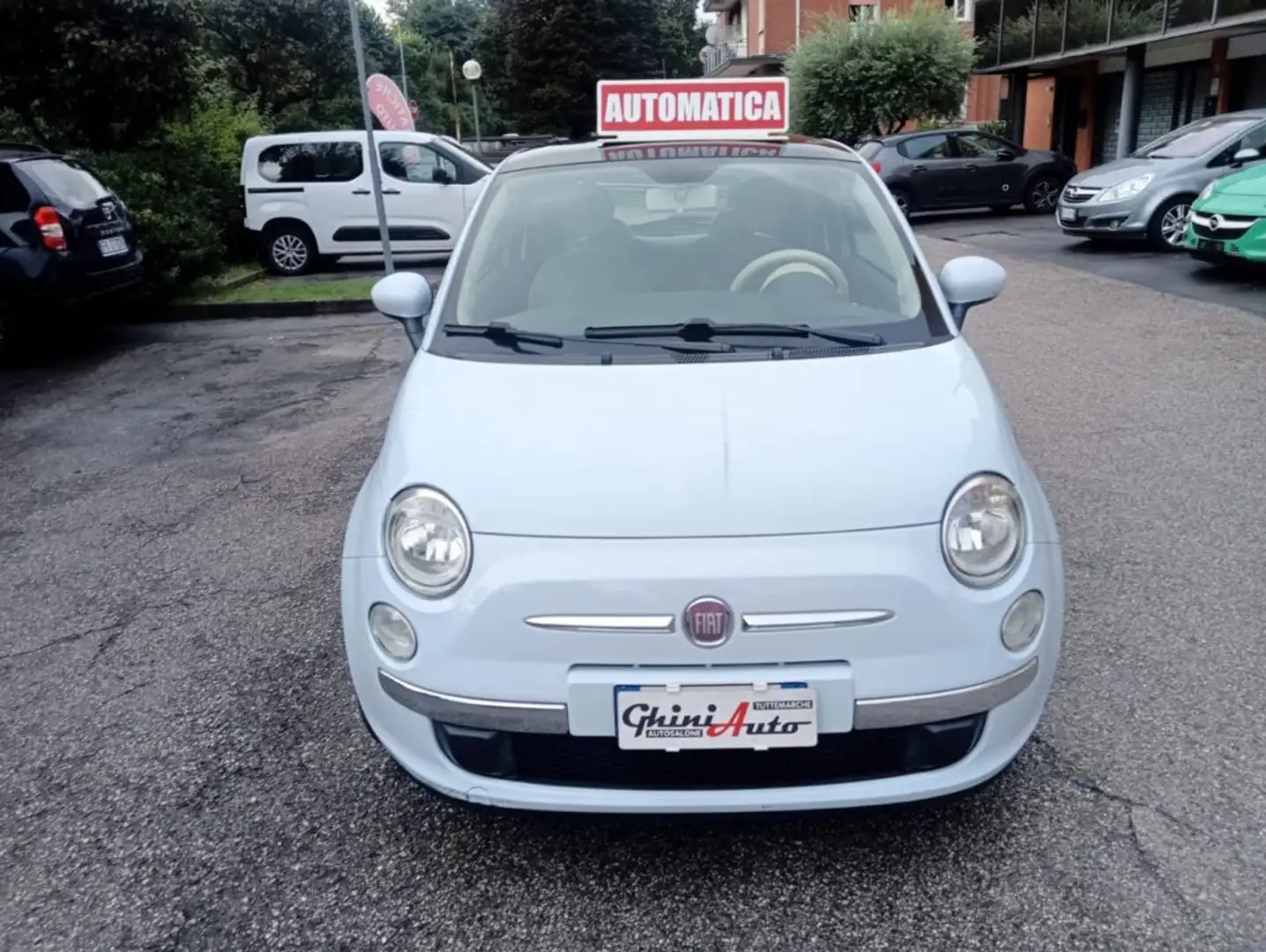 Fiat 500 1.2 LOUNGE AUTOMATICA *uniproprietario* Azul - 2