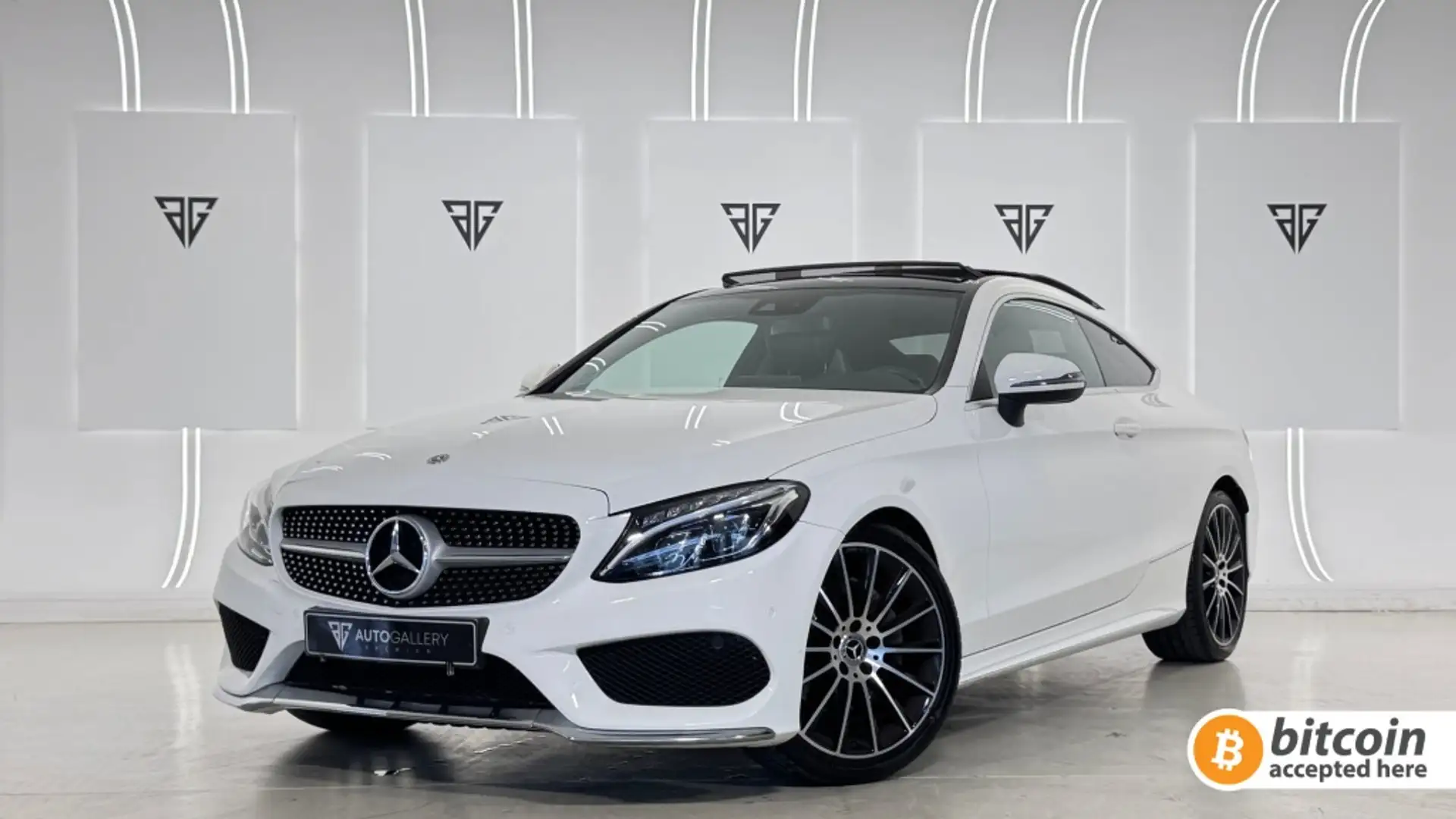 Mercedes-Benz C 220 Coupé 220d 9G-Tronic Blanco - 1