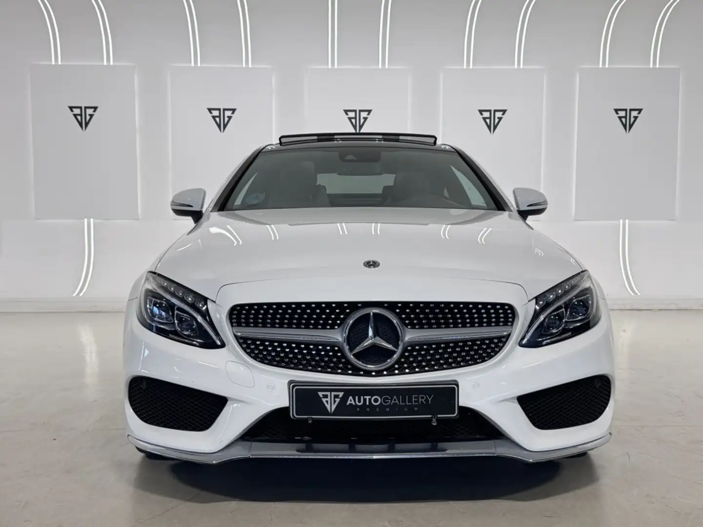 Mercedes-Benz C 220 Coupé 220d 9G-Tronic Blanco - 2