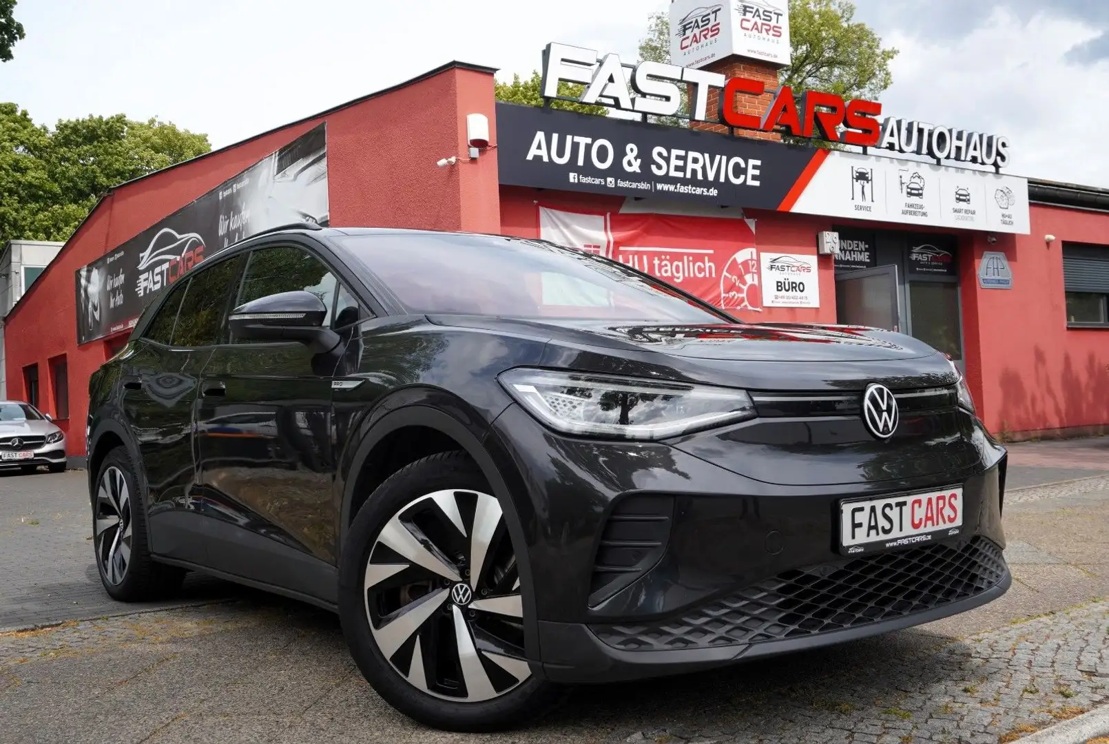 Volkswagen ID.4 Pro Performance 77 kWh 150 kW Pano ACC Cam! Grau - 1