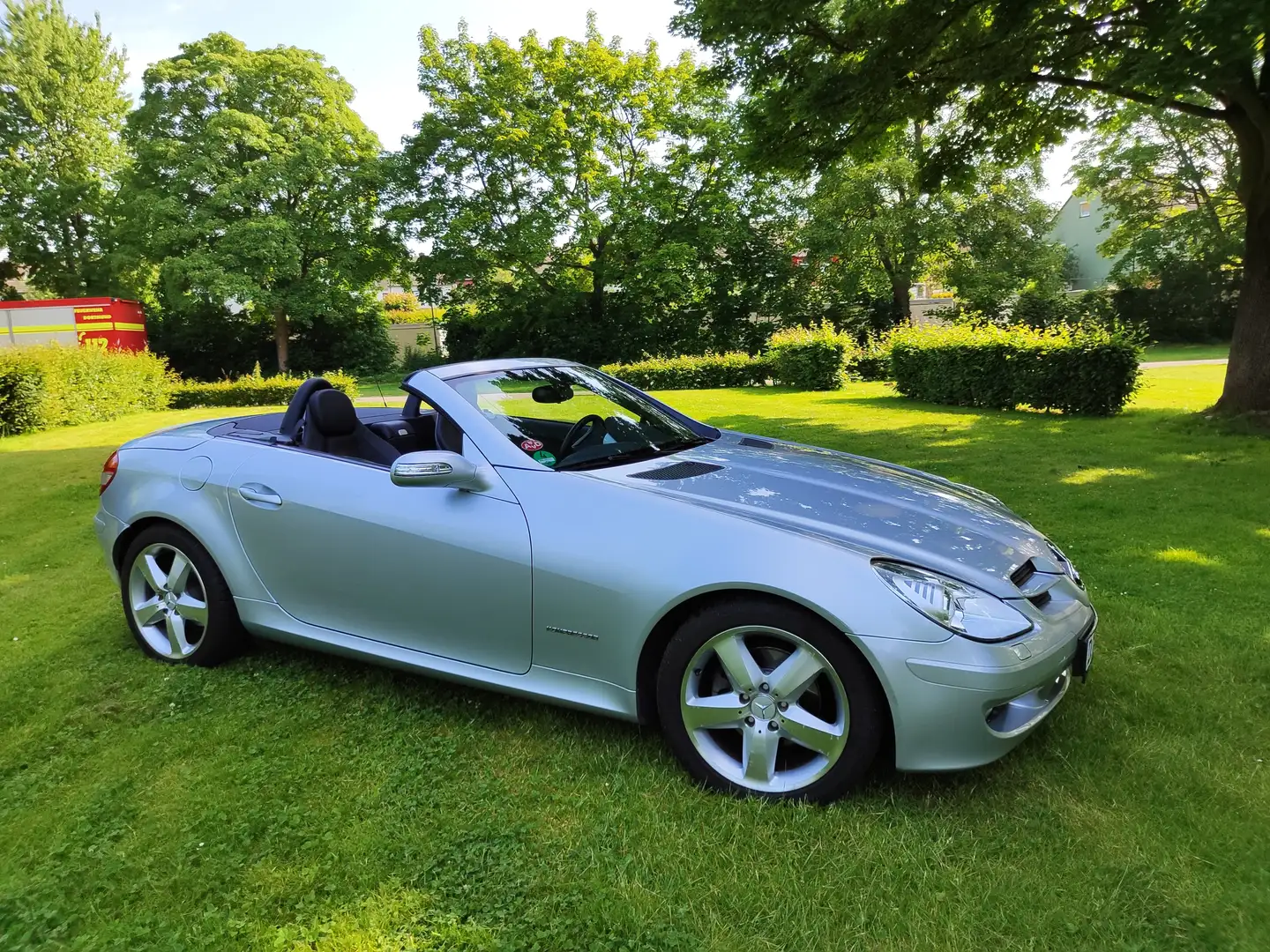 Mercedes-Benz SLK 200 Sport, Bi-Xenon, wenig km, TOP Argent - 1