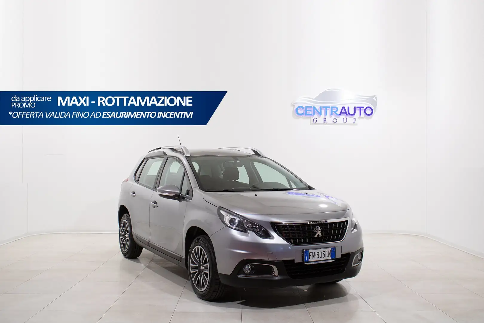Peugeot 2008 BluHdi 100cv ACTIVE *NEO PATENTATI* Grigio - 1