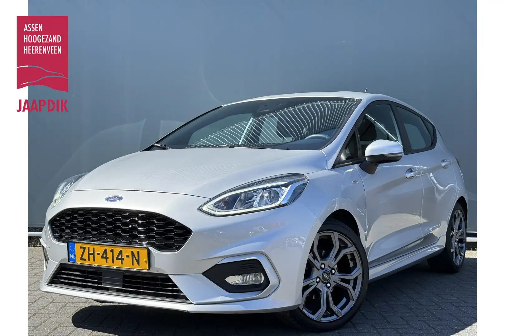 Ford Fiesta BWJ 2019 1.0 EcoBoost 00 PK ST-Line AIRCO / SRUURB Grijs - 1