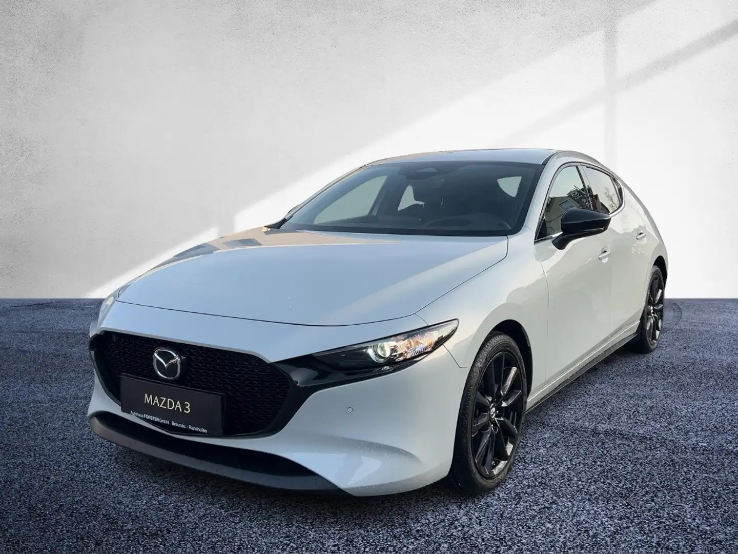 Mazda 3 G140 6MT 2WD HOMURA LED RFK Navi Carplay Weiß - 1