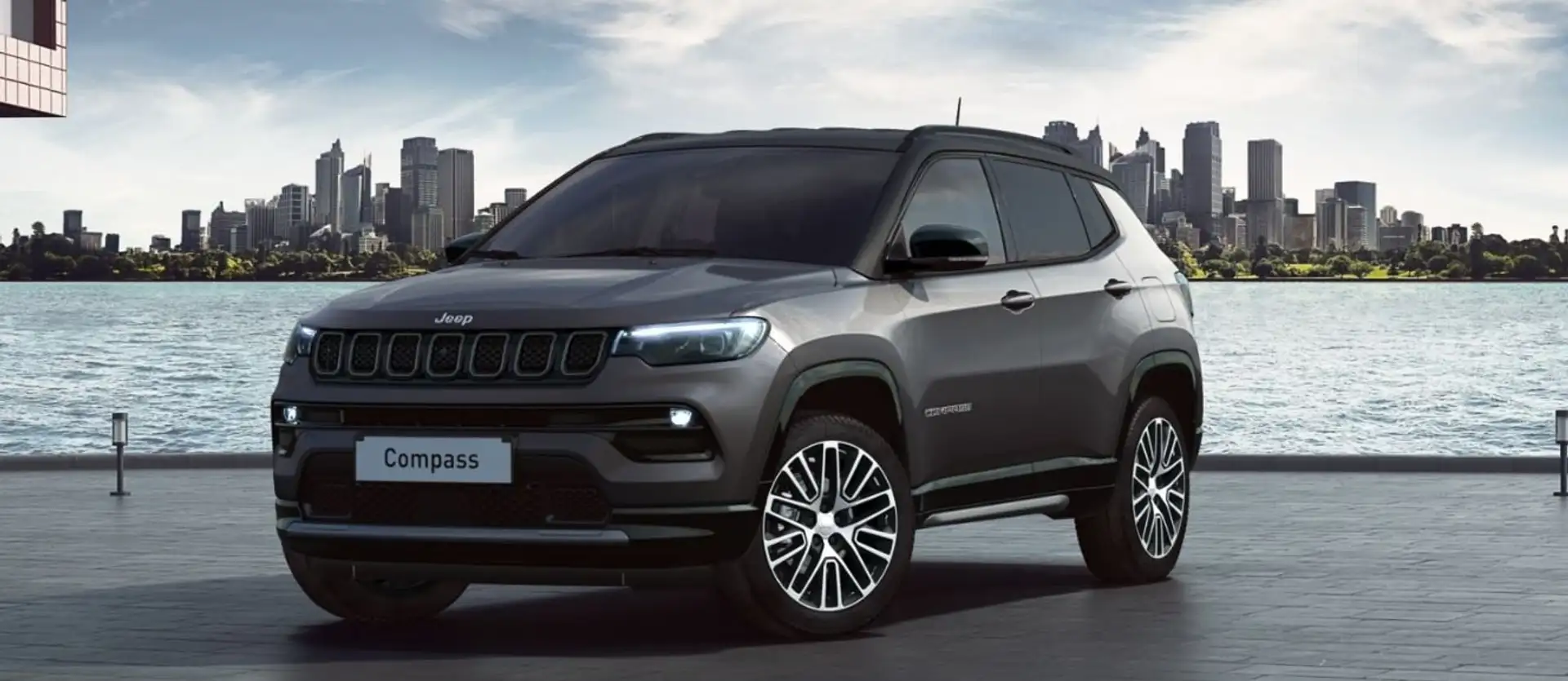 Jeep Compass Limited PHEV 190PS AT 4xe Limited Gris - 1
