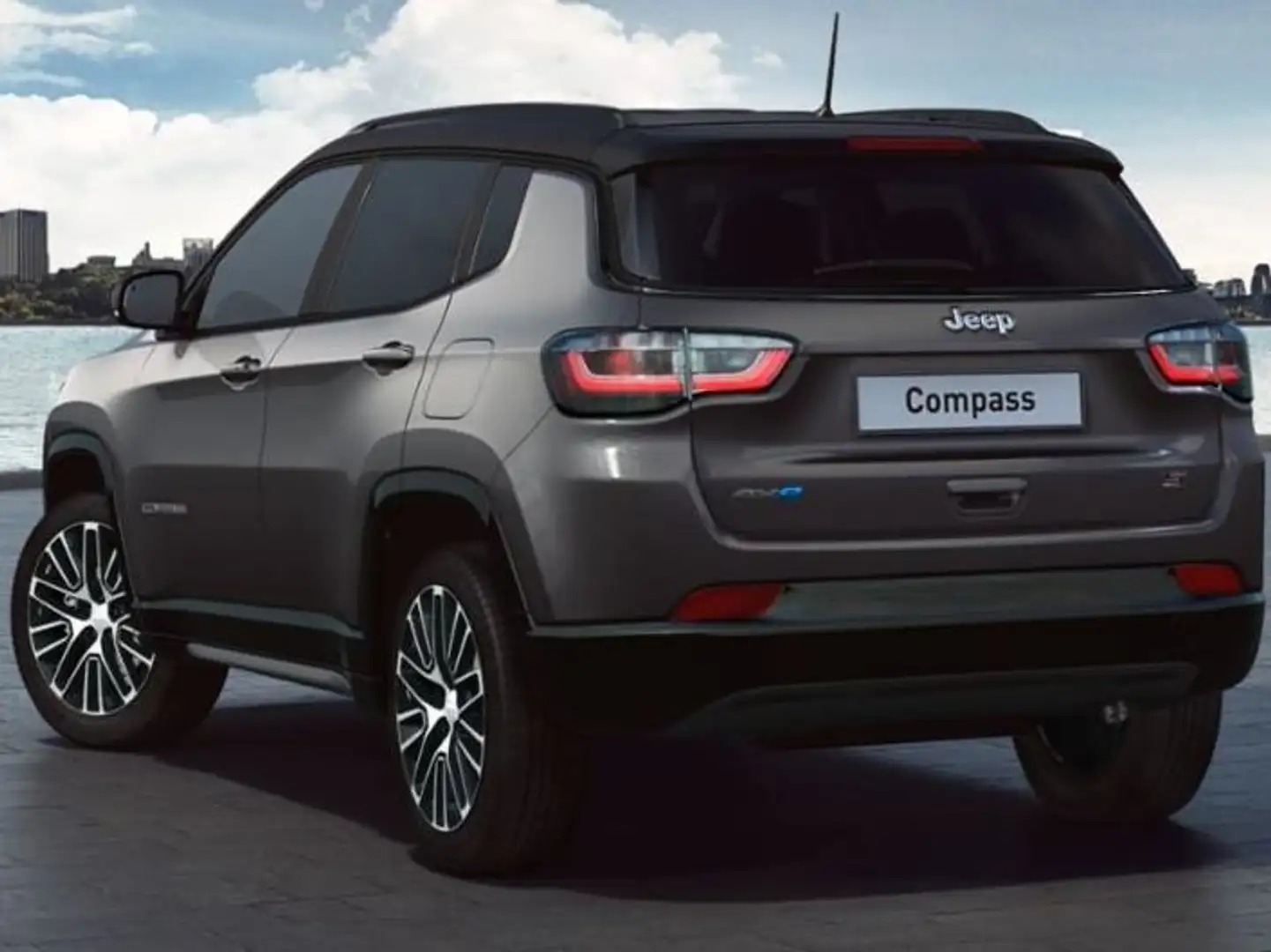 Jeep Compass Limited PHEV 190PS AT 4xe Limited Gris - 2