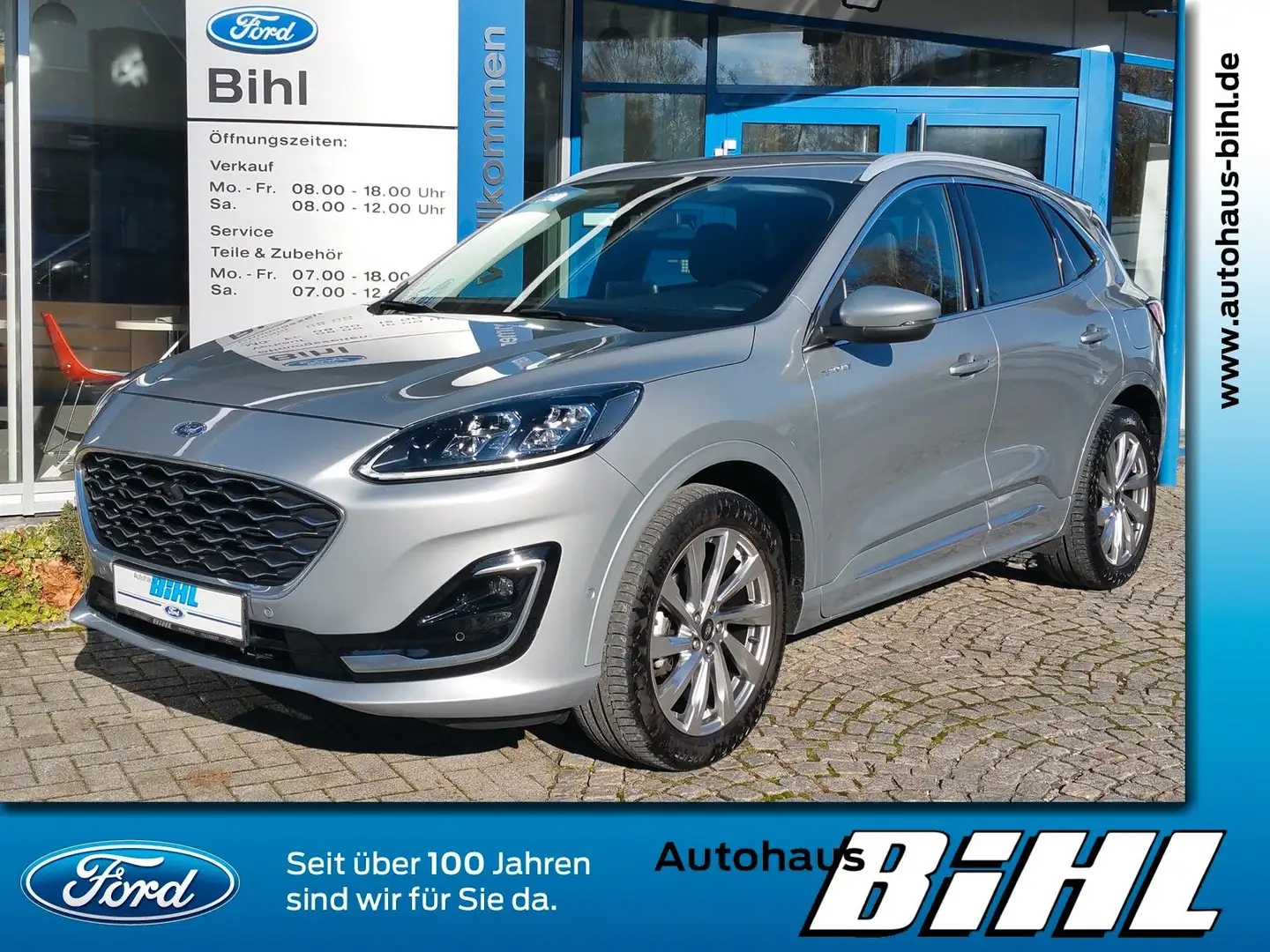 Ford Kuga Vignale Navi AHK schw. 2xKamera 19"-LM 1.Ha Silber - 1