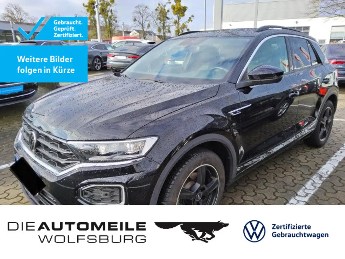 Volkswagen T-Roc 1.5 TSI DSG Sport Pano/ACC/Rückkam Schwarz - 1