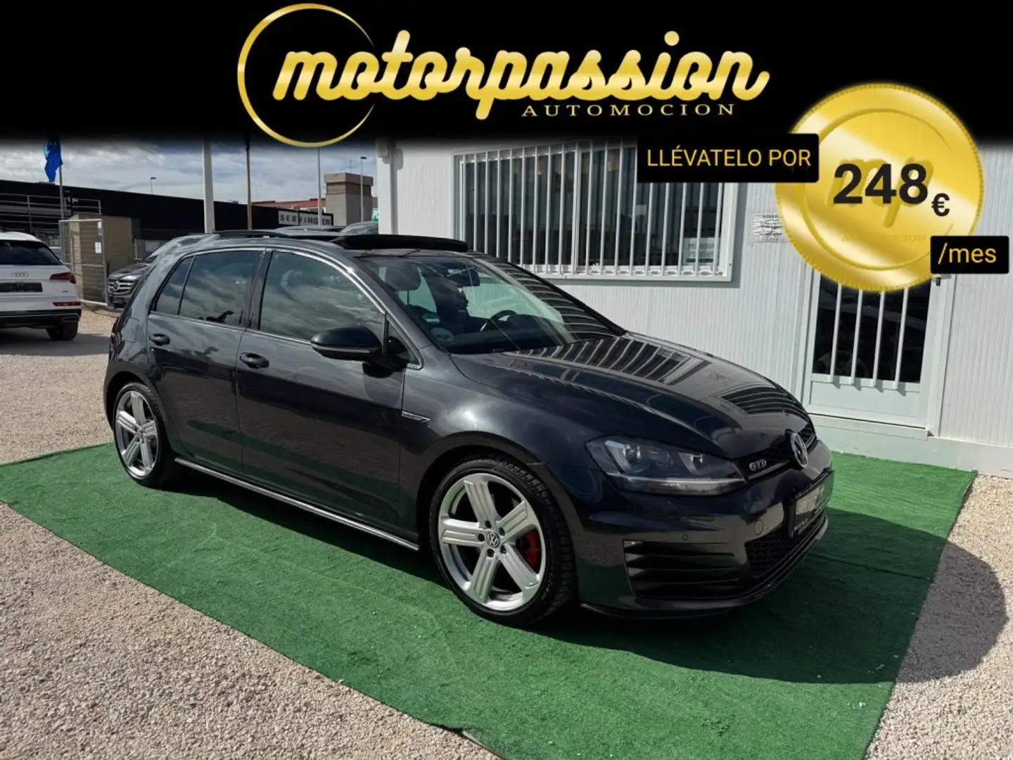 Volkswagen Golf 2.0TDI CR BMT GTD 184 Plateado - 1
