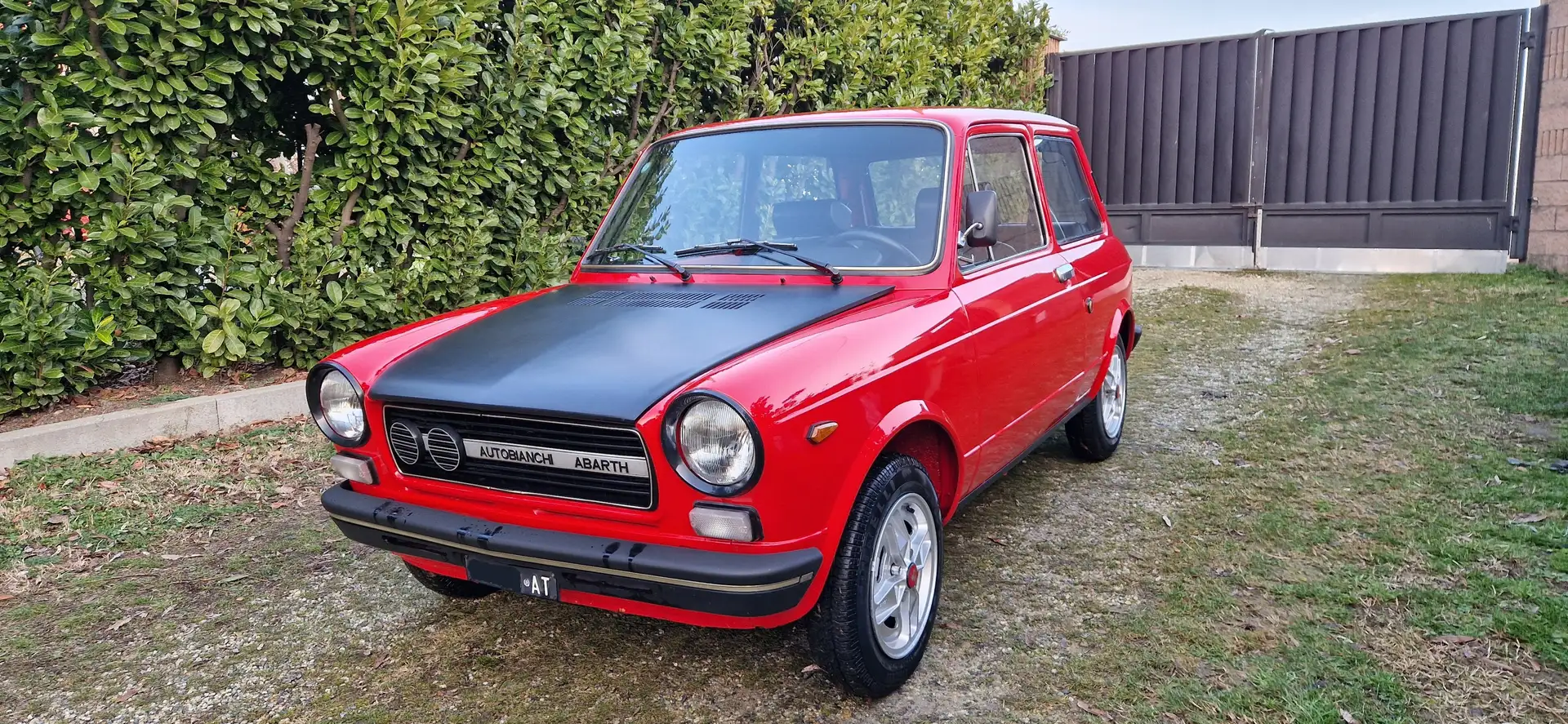 Autobianchi A 112 Abarth 58cv seconda serie Rosso - 1