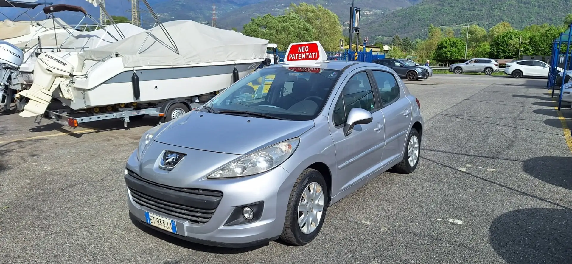 Peugeot 207 207 5p 1.4 hdi 8v Plus 70cv Argento - 1
