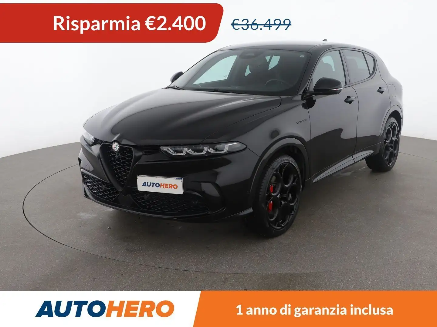 Alfa Romeo Tonale 1.3 Plug-in Hybrid Veloce 280 CV AT6 Q4 PHEV Nero - 1