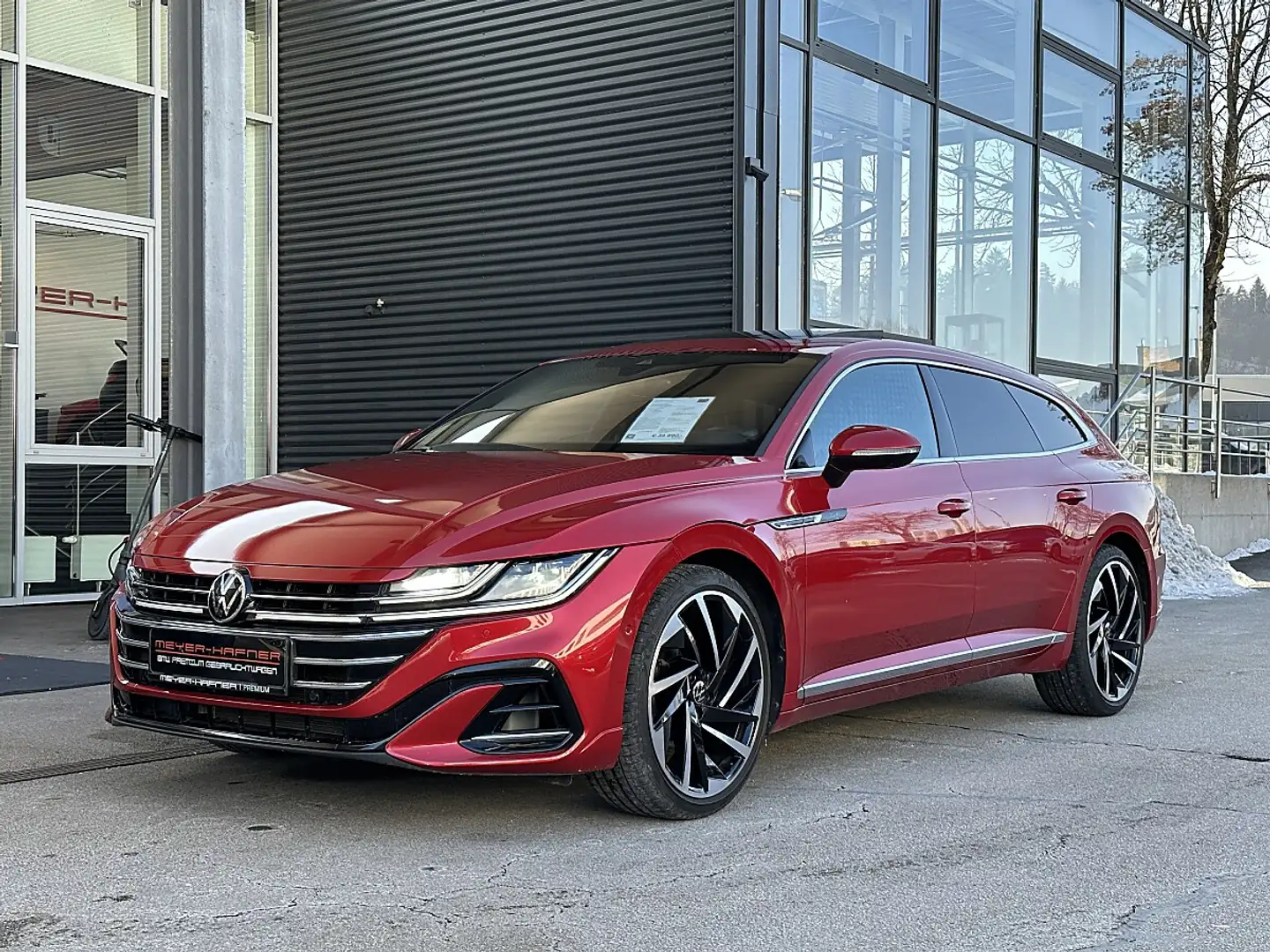 Volkswagen Arteon SB R-Line 2,0 TDI 4Motion DSG / AHK / STHZ / Ha... Rouge - 2