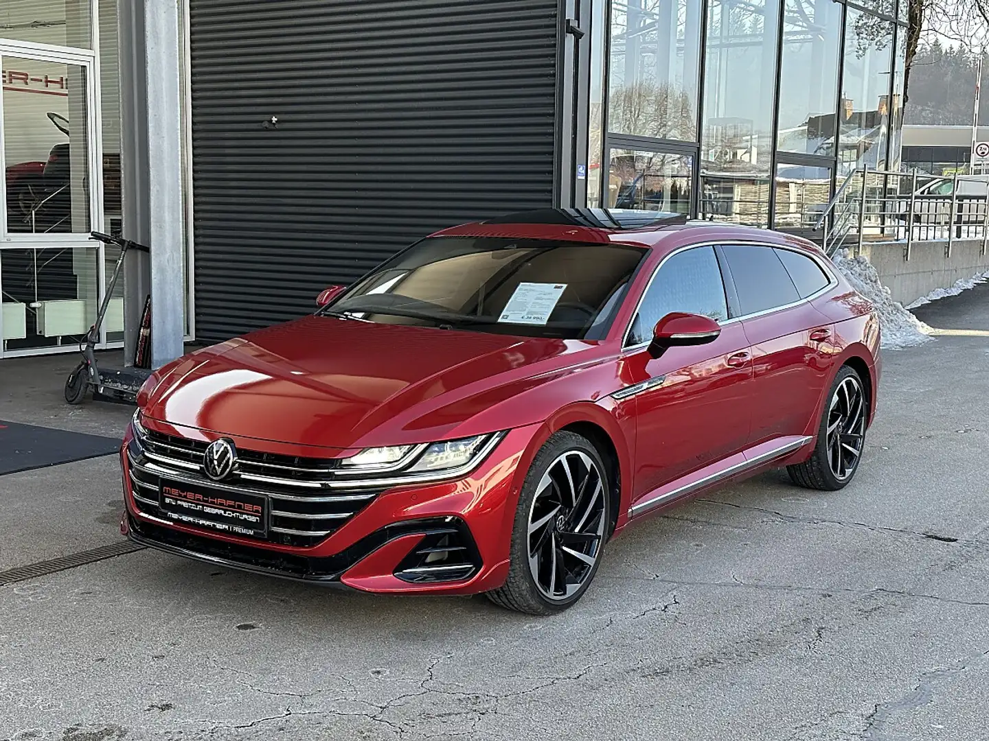 Volkswagen Arteon SB R-Line 2,0 TDI 4Motion DSG / AHK / STHZ / Ha... Rouge - 1