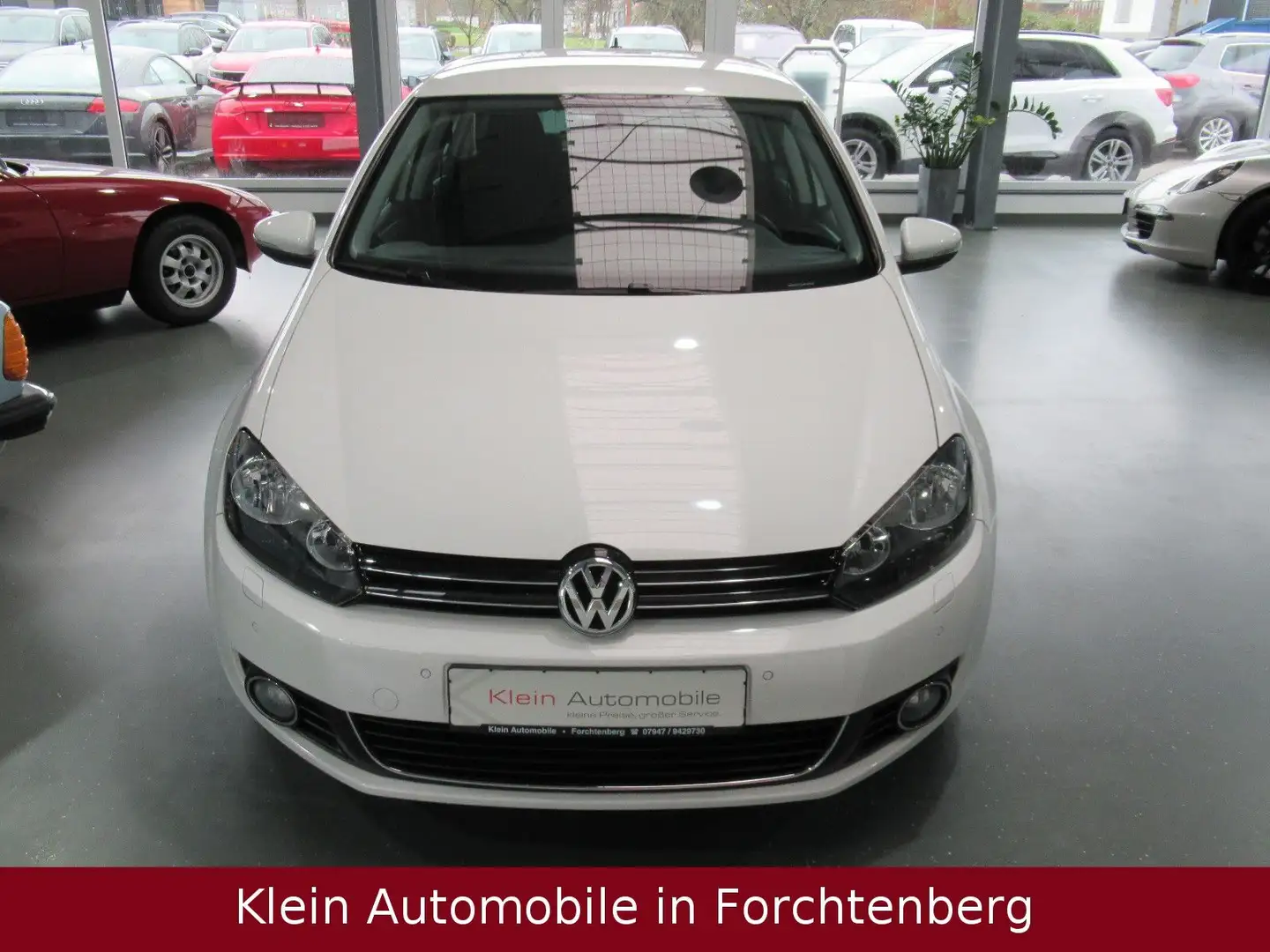 Volkswagen Golf VI Highline Sportpaket Vancouver Alcantara Blanc - 2