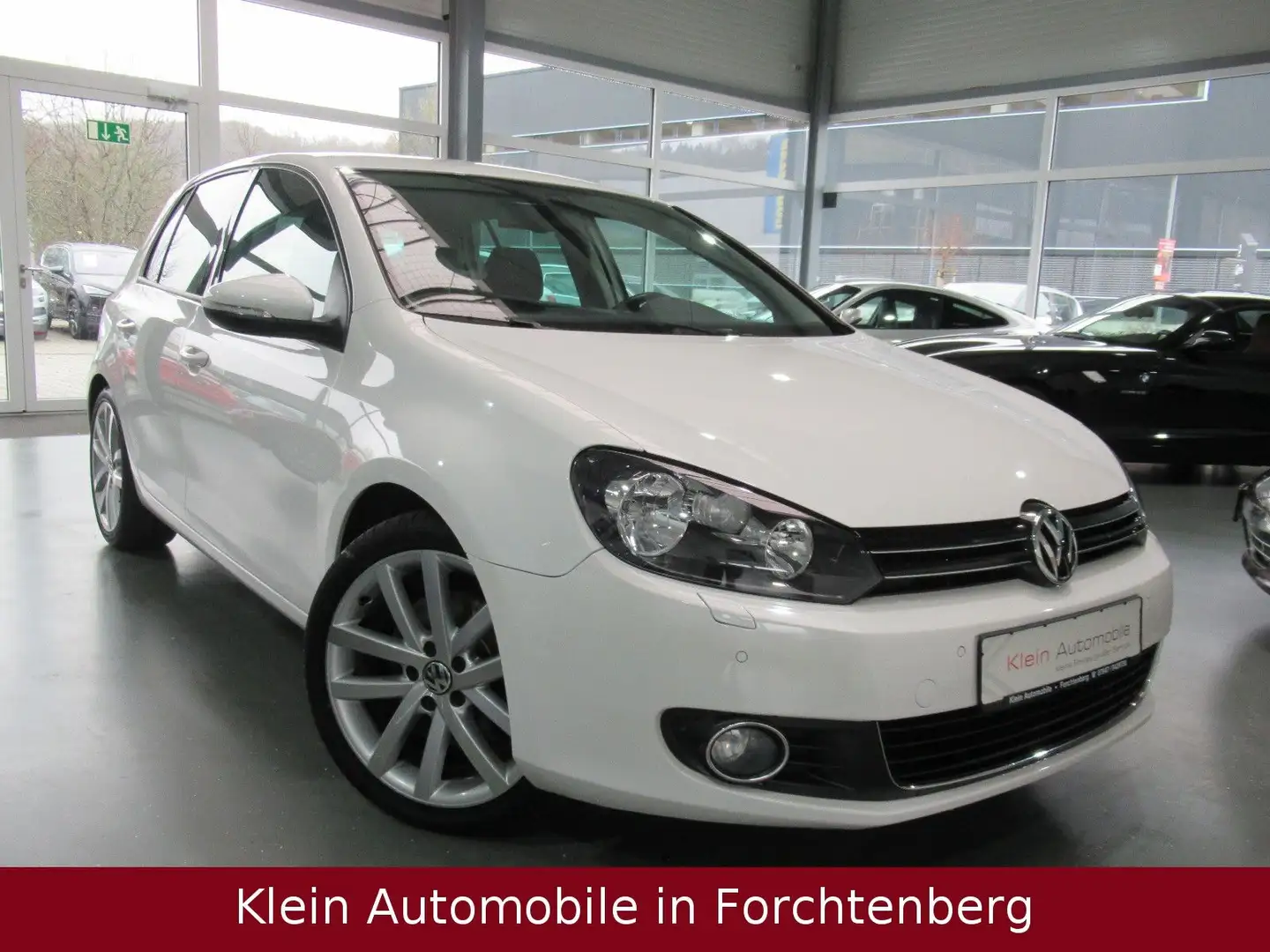 Volkswagen Golf VI Highline Sportpaket Vancouver Alcantara Blanc - 1