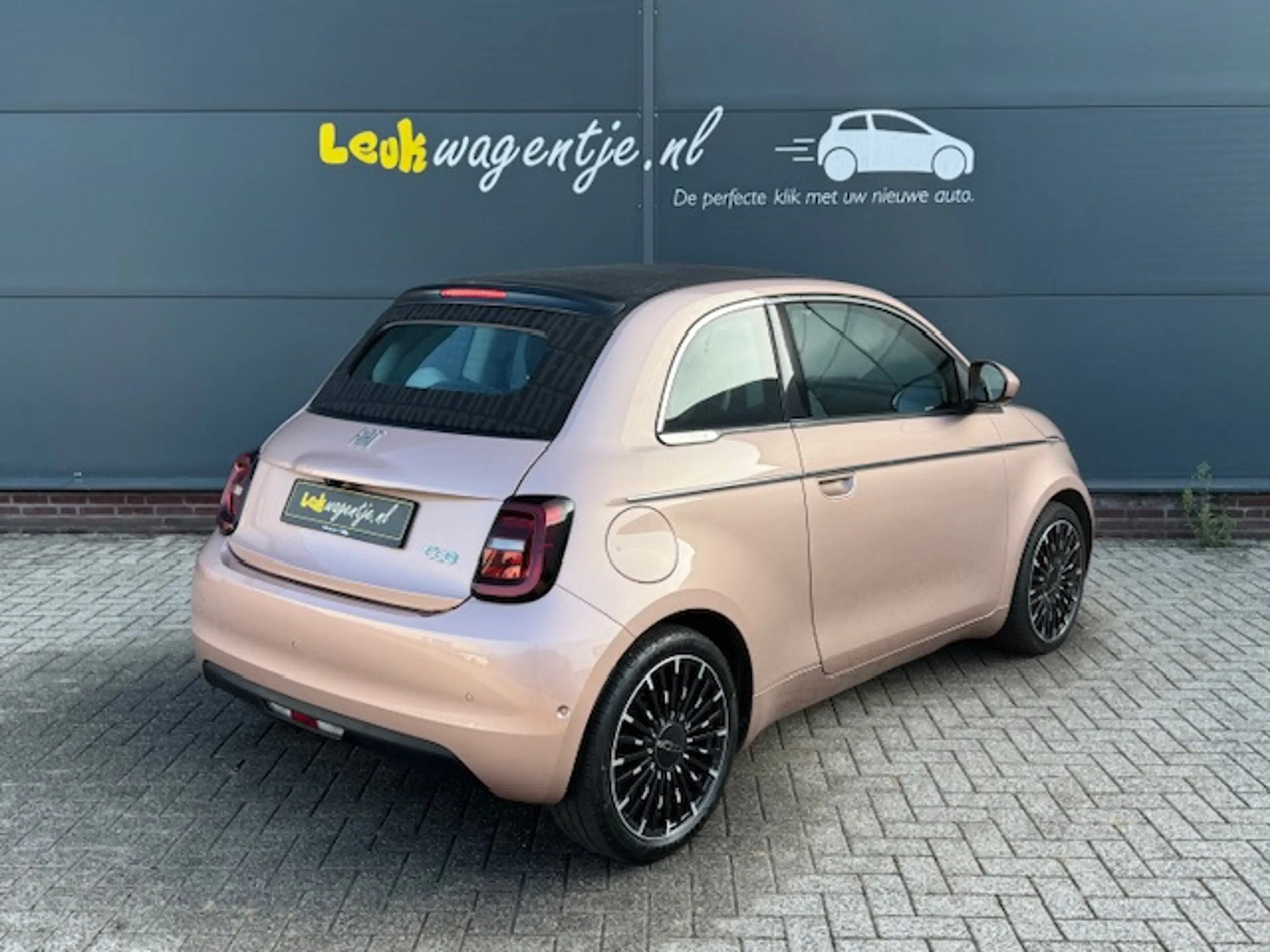 Fiat 500C E La Prima 42 kWh Cabrio *carplay *leer *stoelv. — photo 4