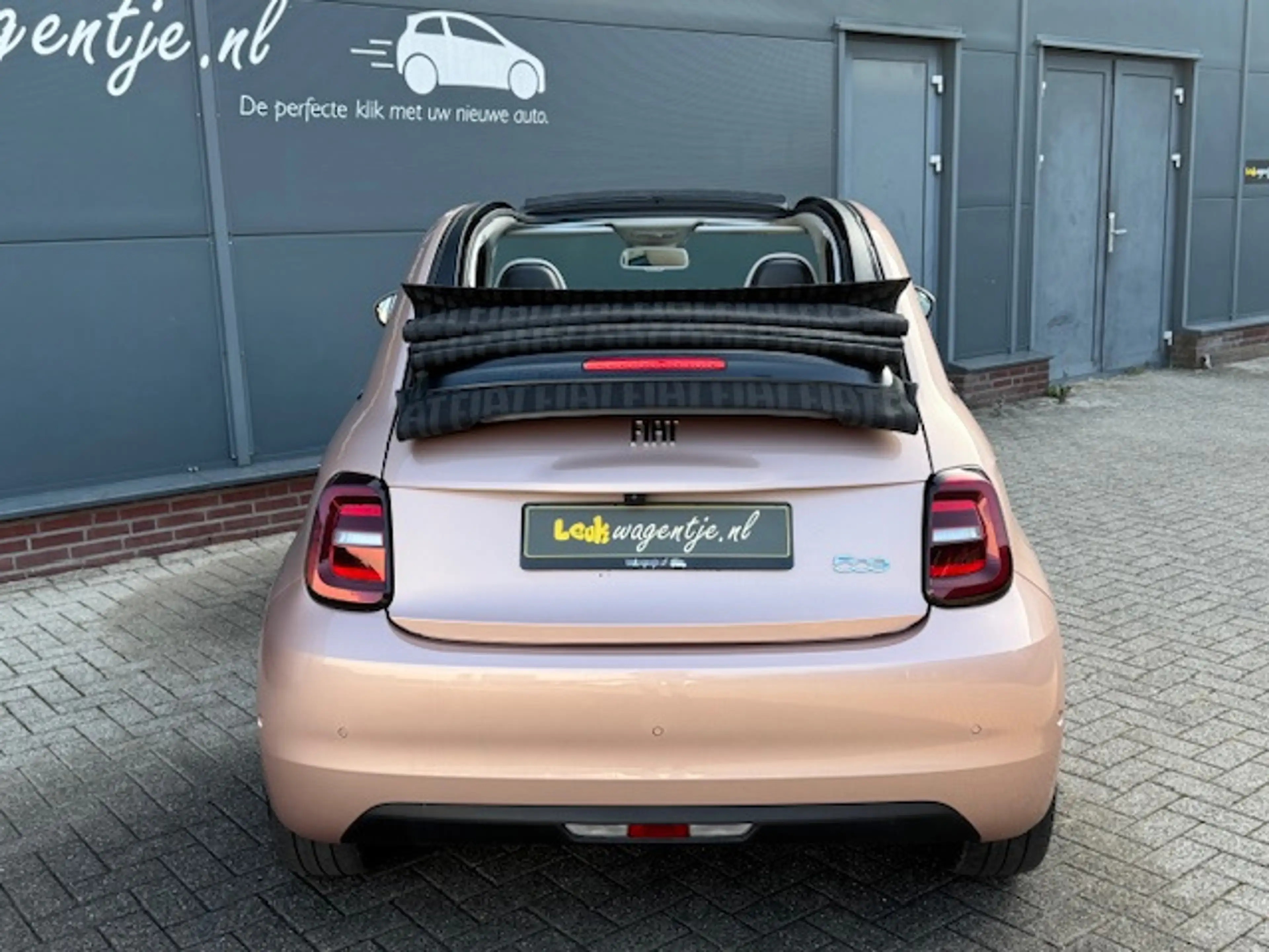 Fiat 500C E La Prima 42 kWh Cabrio *carplay *leer *stoelv. — photo 7