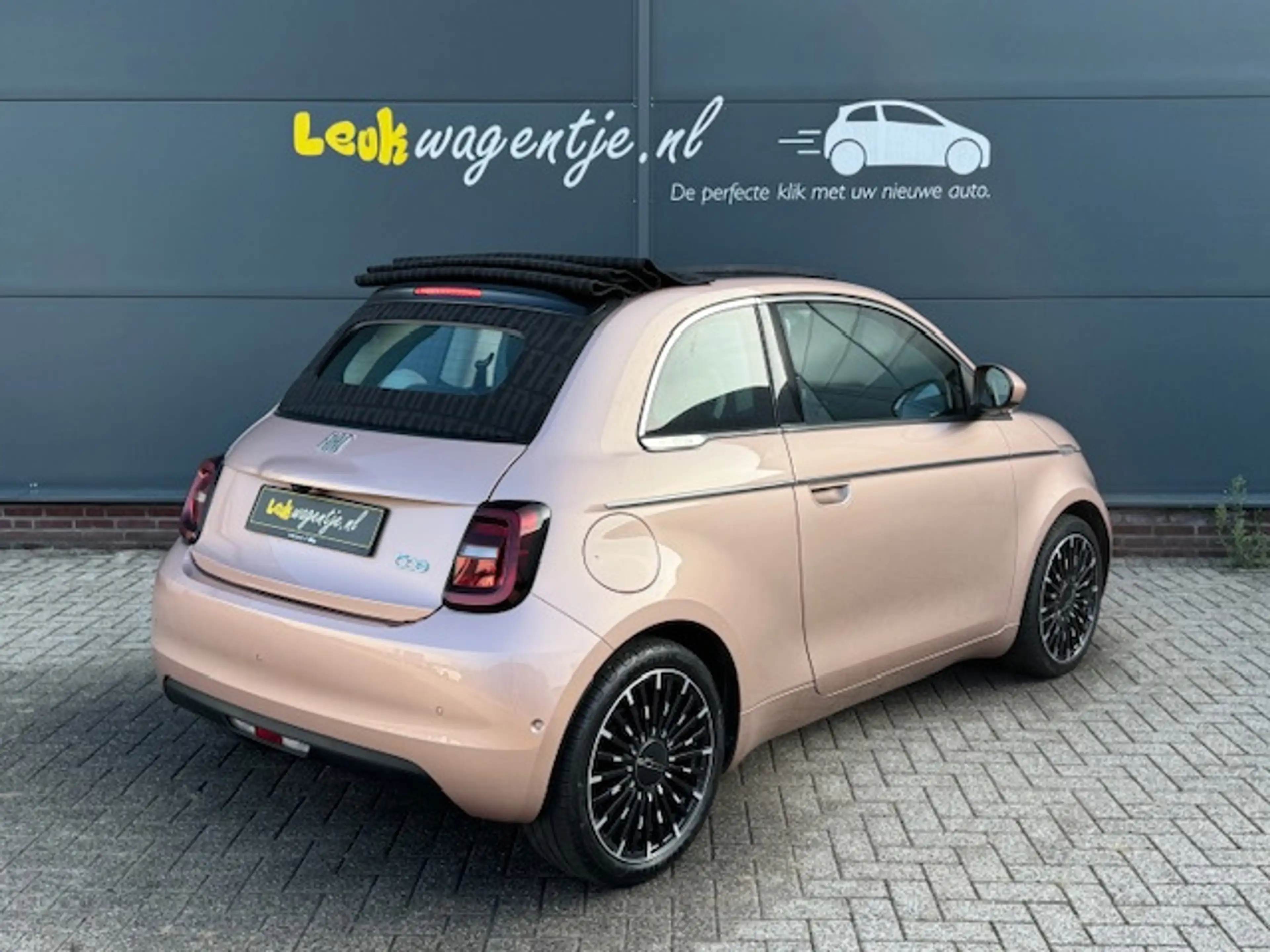 Fiat 500C E La Prima 42 kWh Cabrio *carplay *leer *stoelv. — photo 5