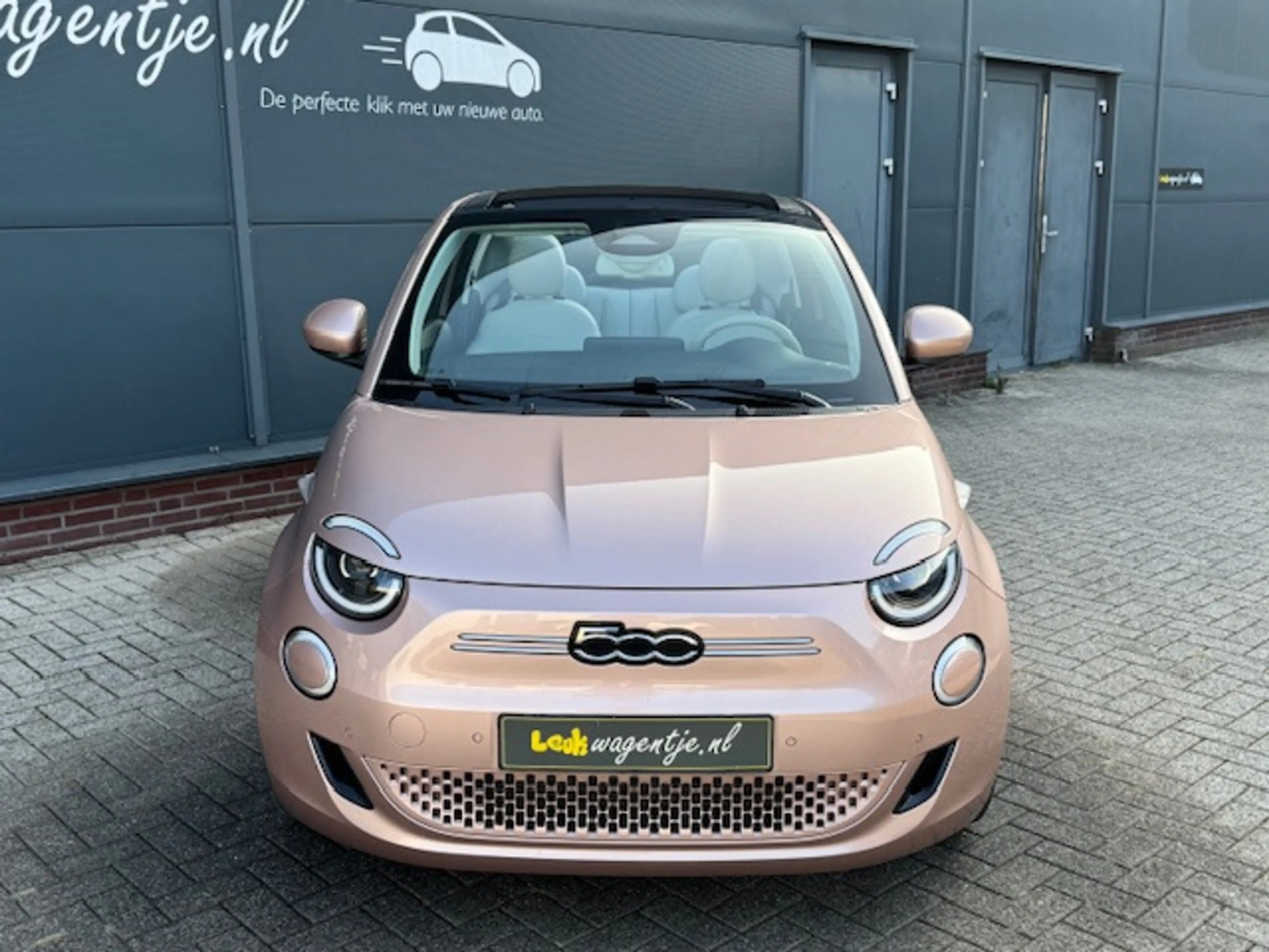 Fiat 500C E La Prima 42 kWh Cabrio *carplay *leer *stoelv. — photo 6