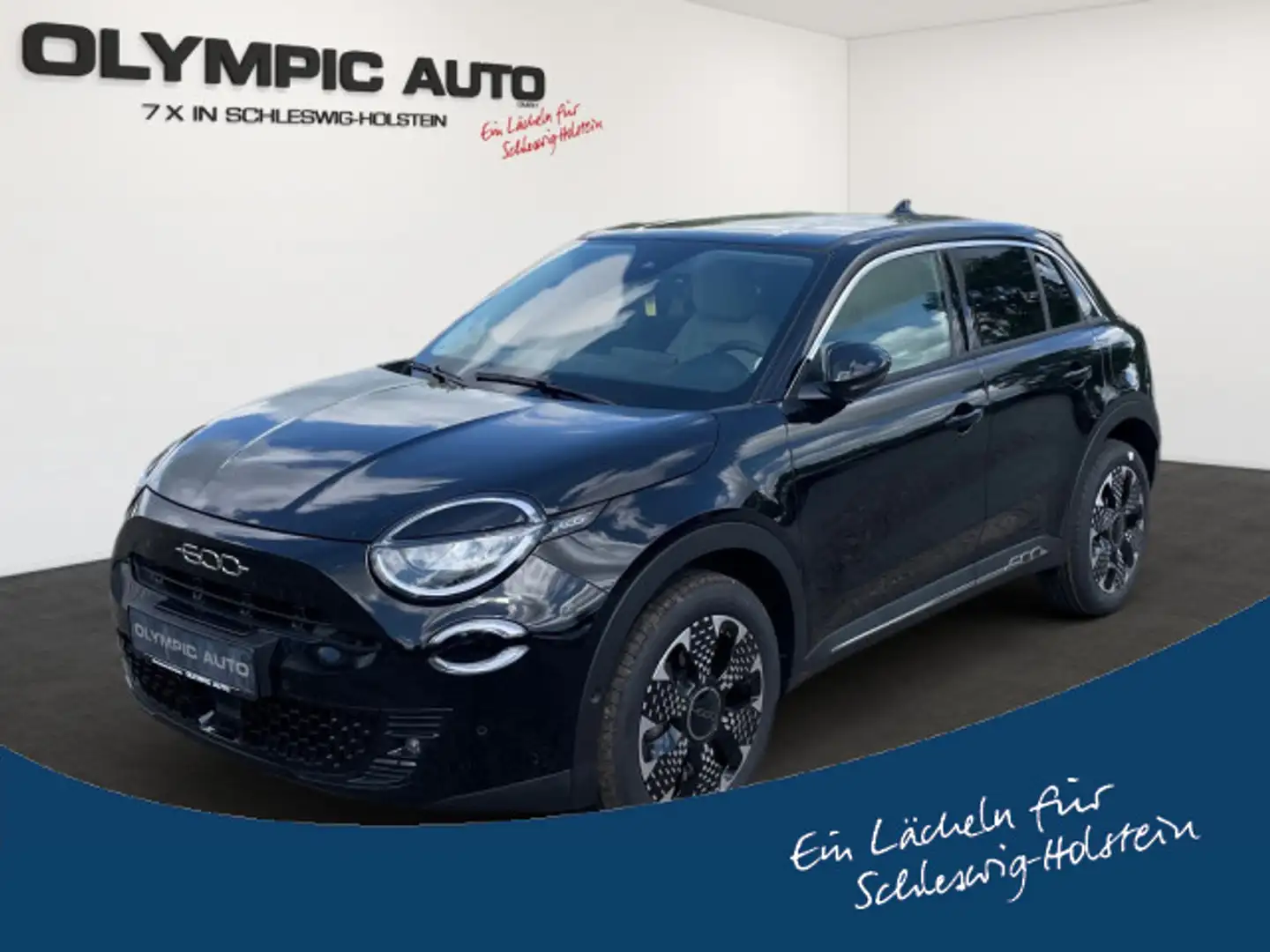 Fiat 600 La Prima Hybrid 1.2 DCT KAMERA SITZHZG KLIMA Zwart - 1