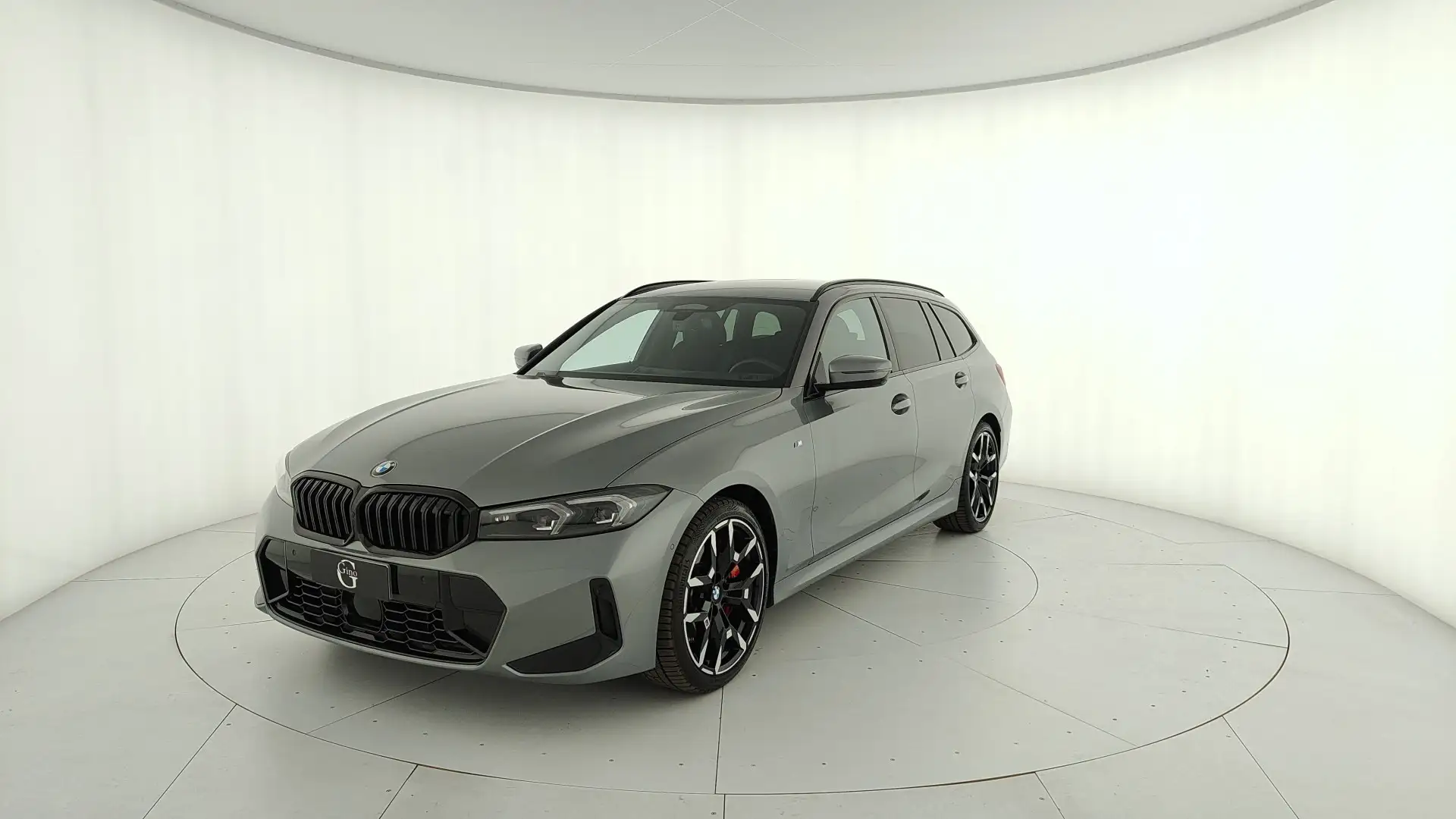 BMW 320 d Touring mhev 48V Msport xdrive auto Grigio - 1
