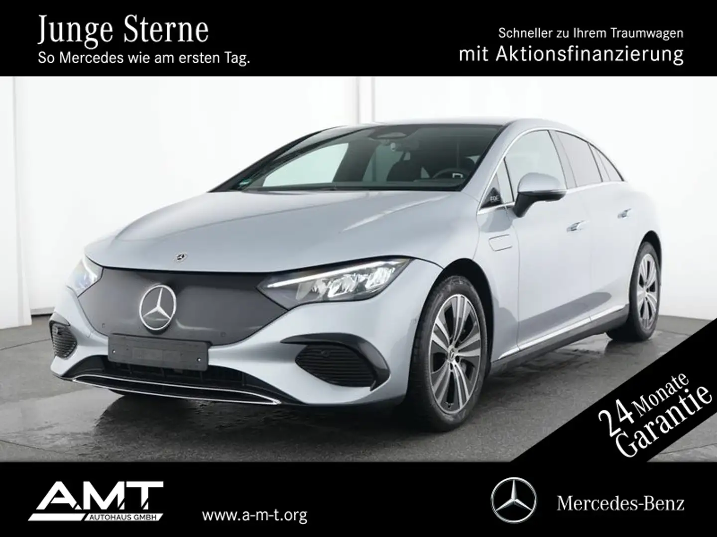 Mercedes-Benz EQE 350 EQE 350+ Distronic/HUP/Komfort-Pak./HA-Lenk. Navi Silber - 1