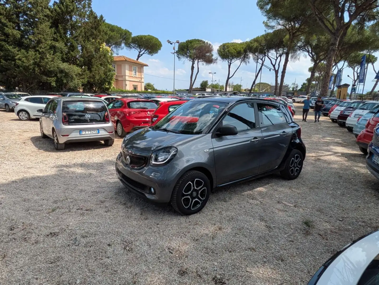 smart forFour PASSION 1.0cc 71cv TETTO PANORAM. SEDILI RISCALD. Grigio - 1