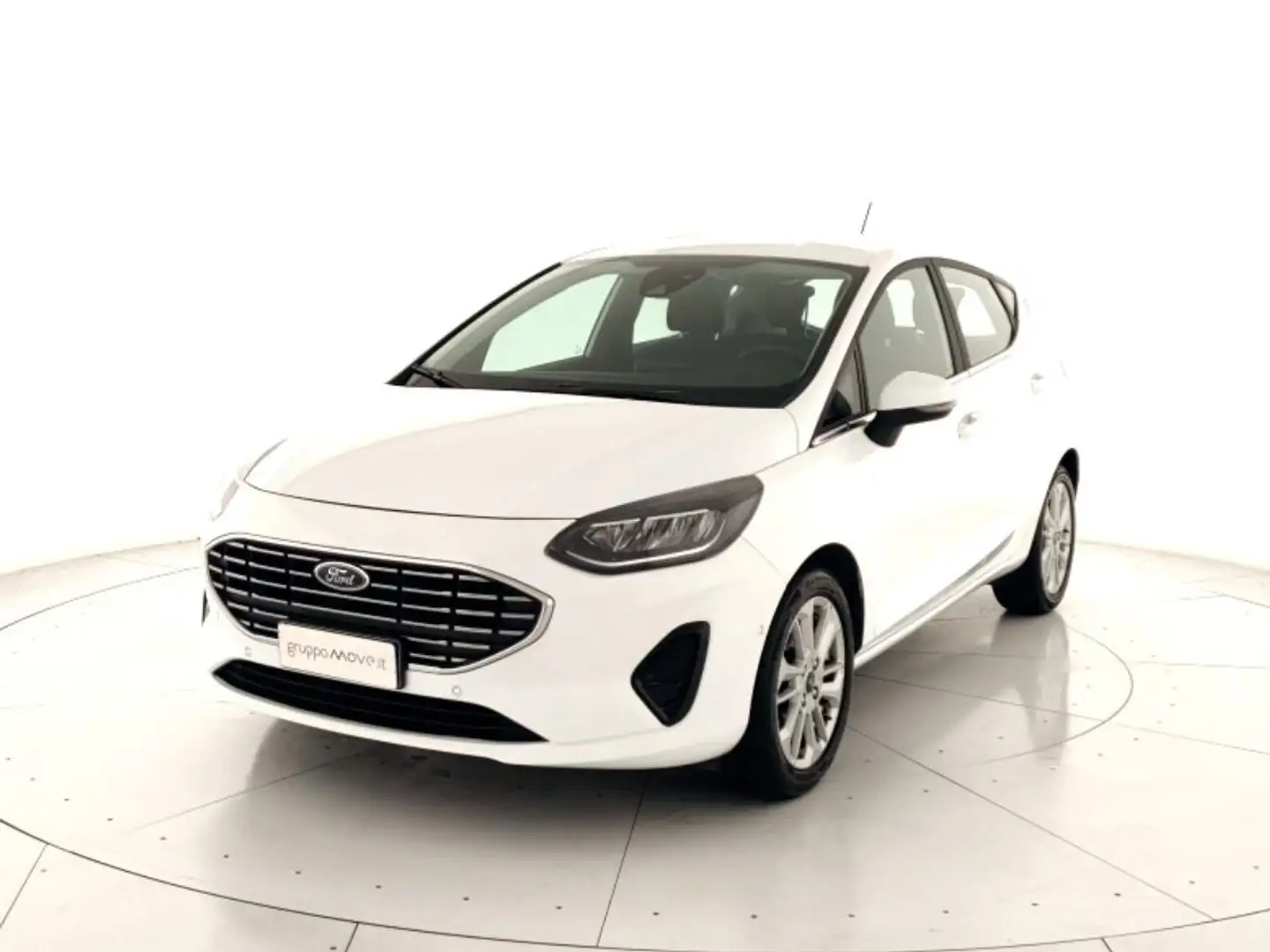 Ford Fiesta 5p 1.1 Titanium 75cv Blanc - 1