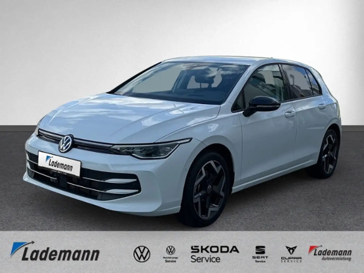 Volkswagen Golf VIII 2.0 TDI DSG GOAL AHK+RFK+HEAD-UP+NAVI+ Weiß - 1