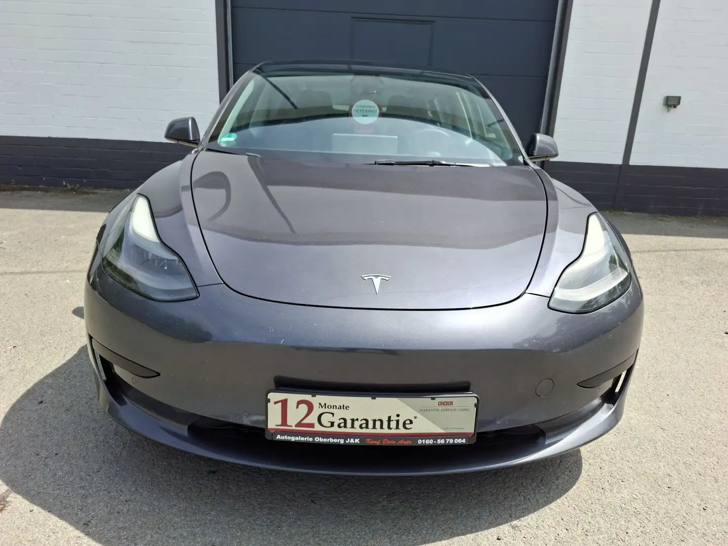 Tesla Model 3 ReichweitePlus RWD Pano AHK ACC LED 360° Srebrny - 2