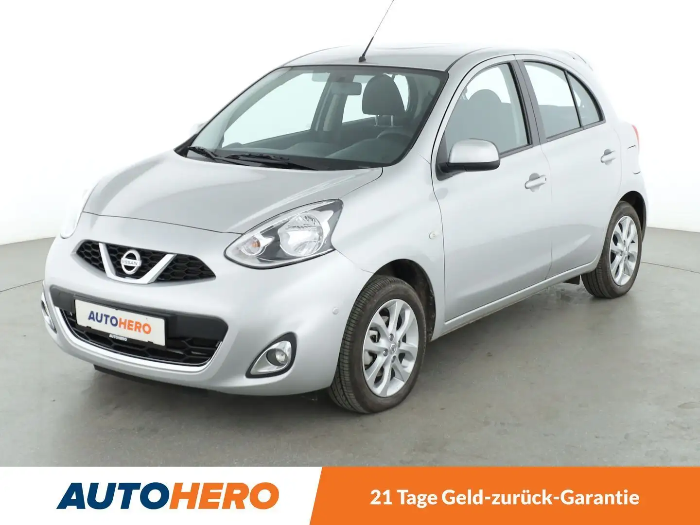 Nissan Micra 1.2 Acenta*NAVI*TEMPO*PDC*KLIMA*GARANTIE* Grau - 1